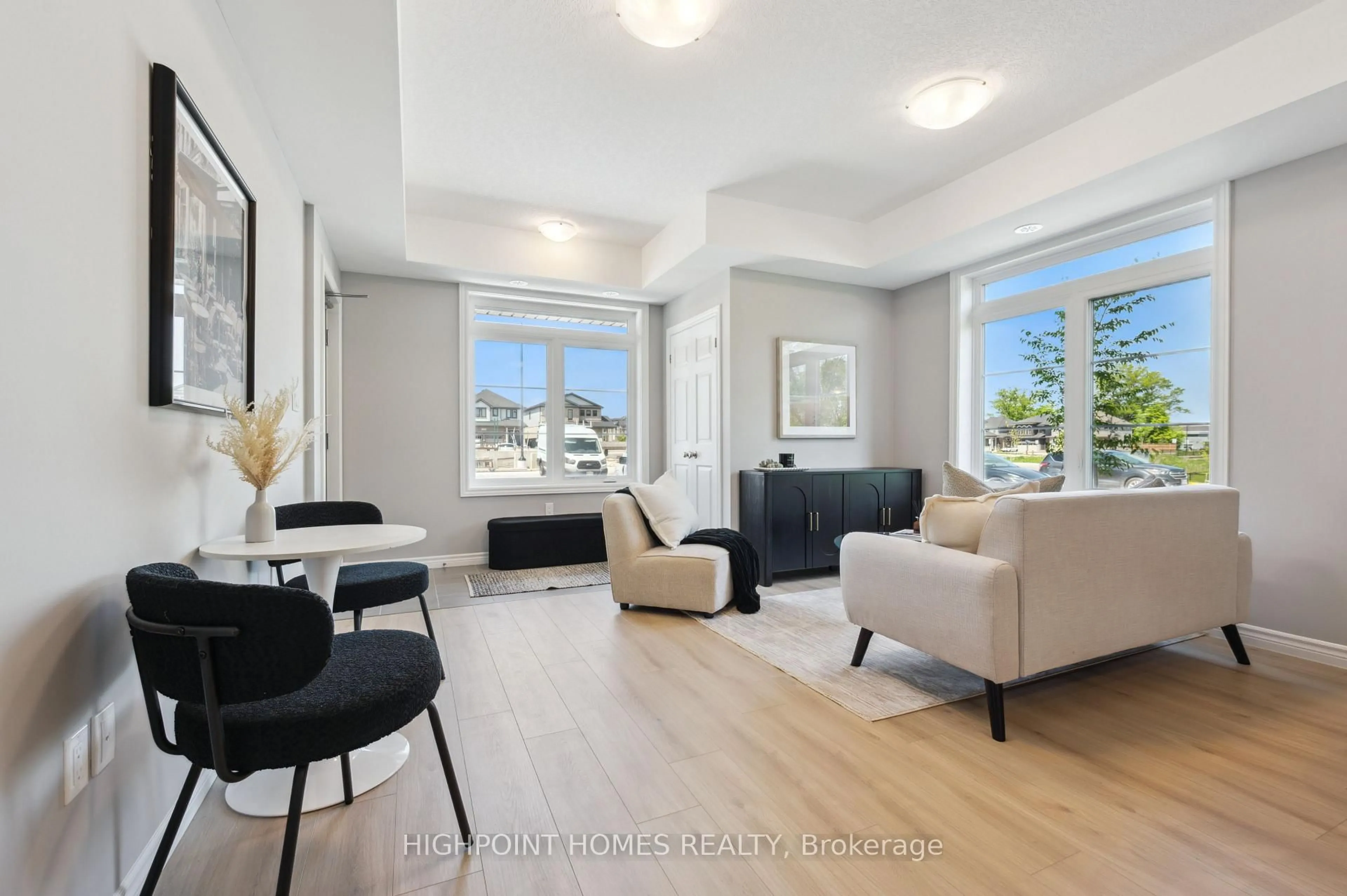 Living room with furniture, unknown for 25 Graphite Dr, Kitchener Ontario N2P 0G1