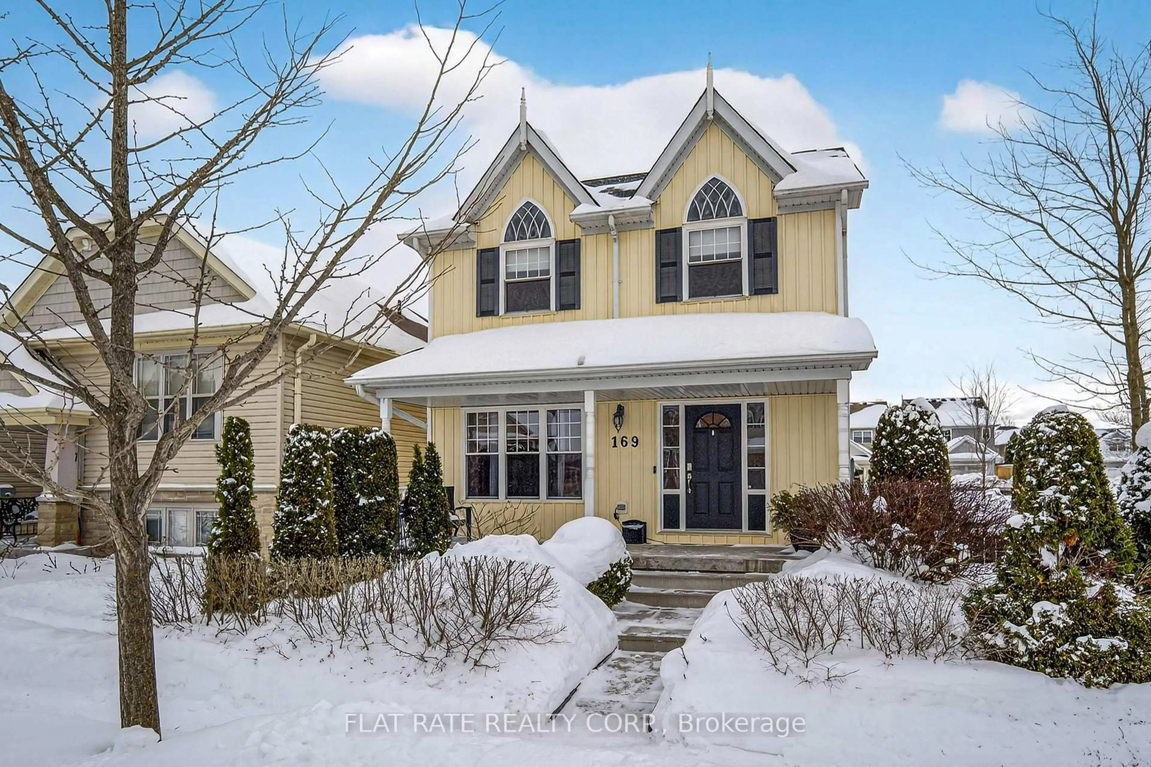 Home with vinyl exterior material, street for 169 BOWEN Dr, Peterborough Ontario K9H 0B9