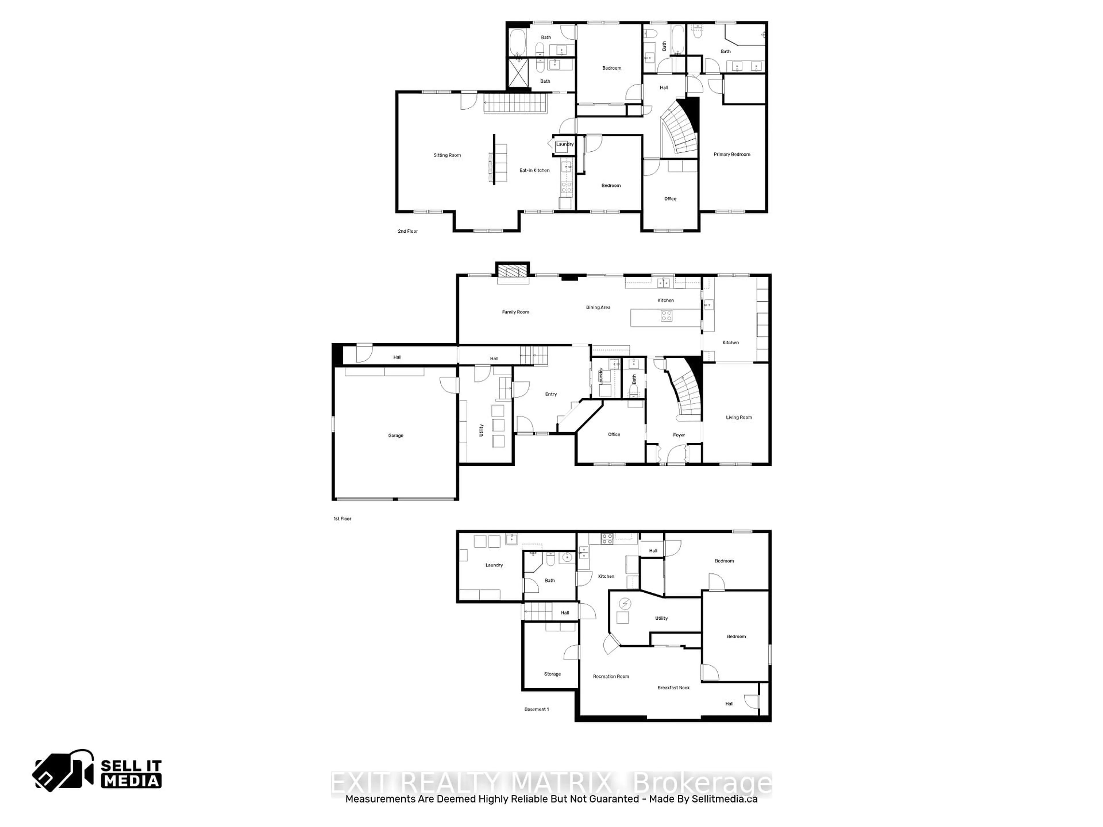 Floor plan for 1322 Du Gouverneur Dr, Ottawa Ontario K4C 1E2