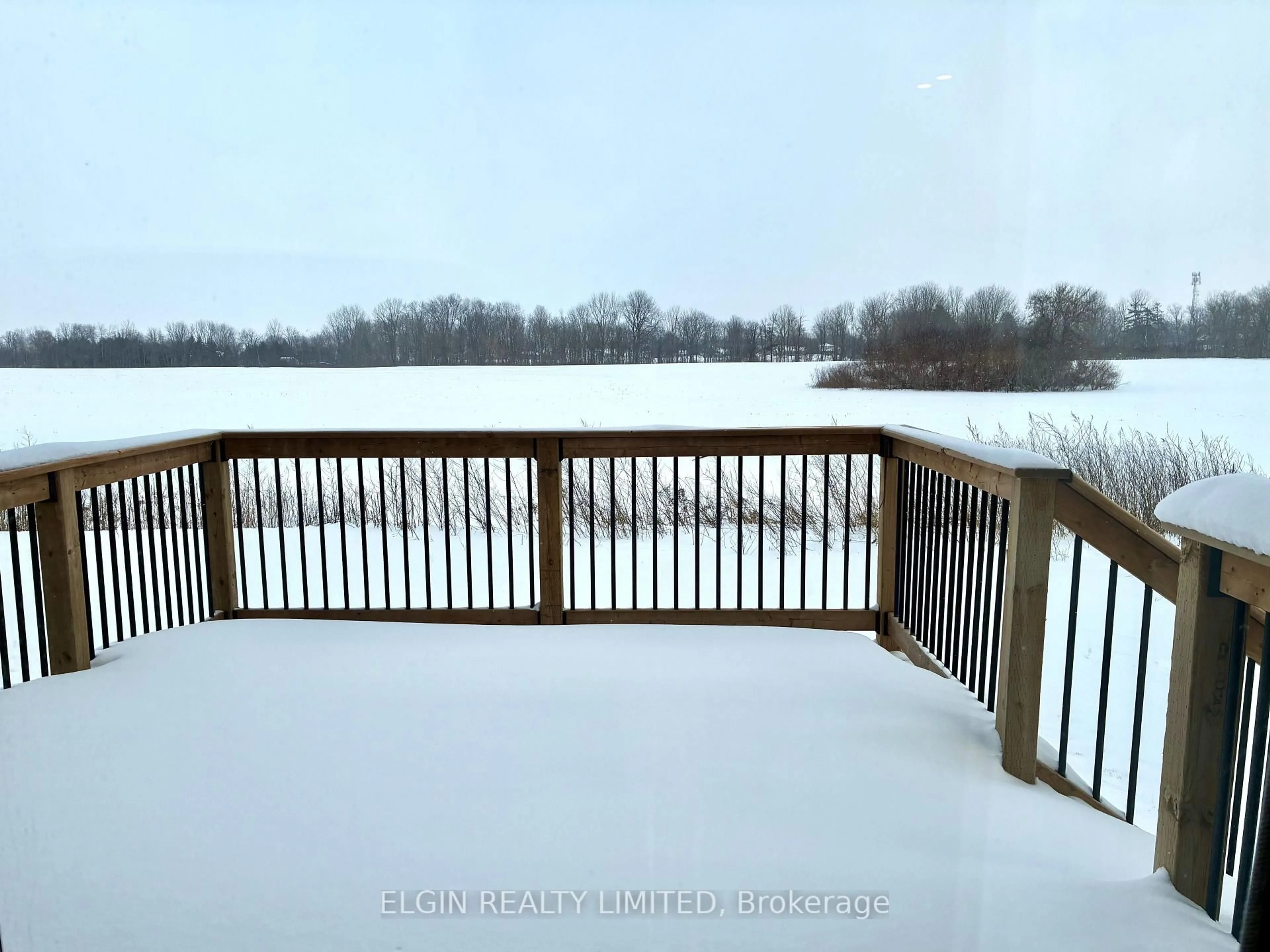 Balcony in the apartment, water/lake/river/ocean view for 29 Braun Ave, Tillsonburg Ontario N4G 0K5