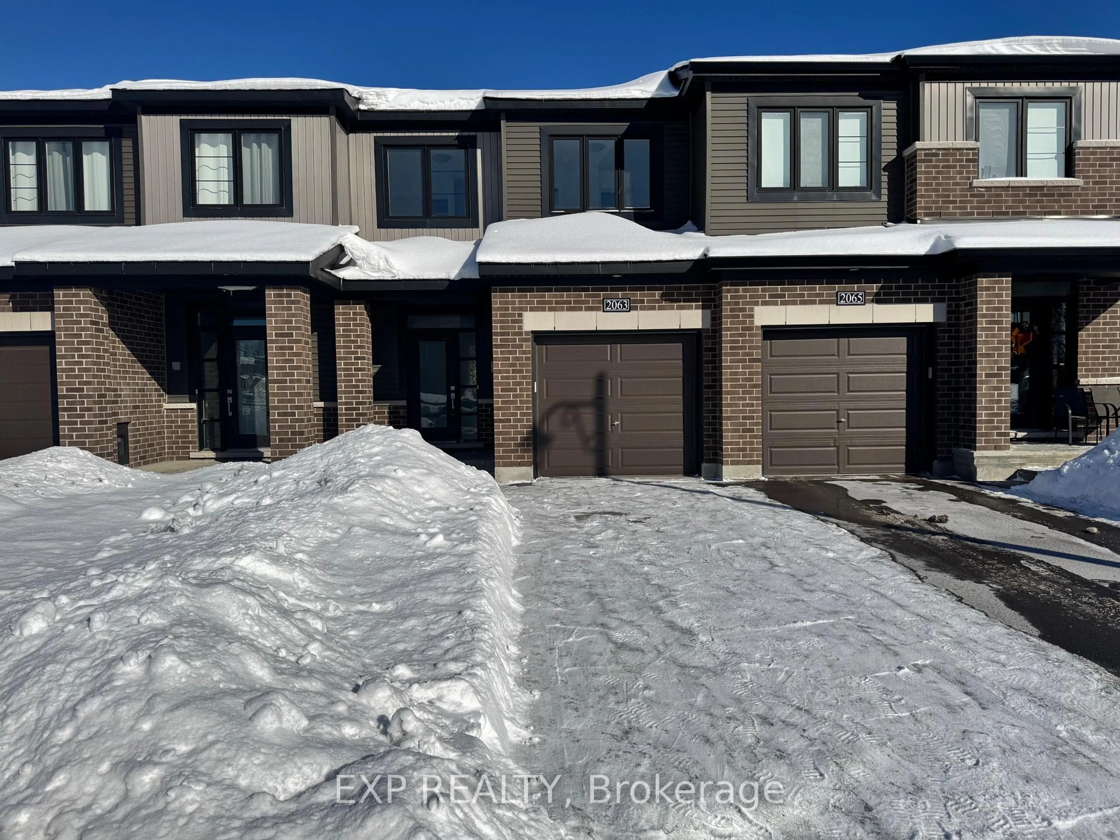 Home with brick exterior material, street for 2063 Caltra Cres, Ottawa Ontario K2J 6V4