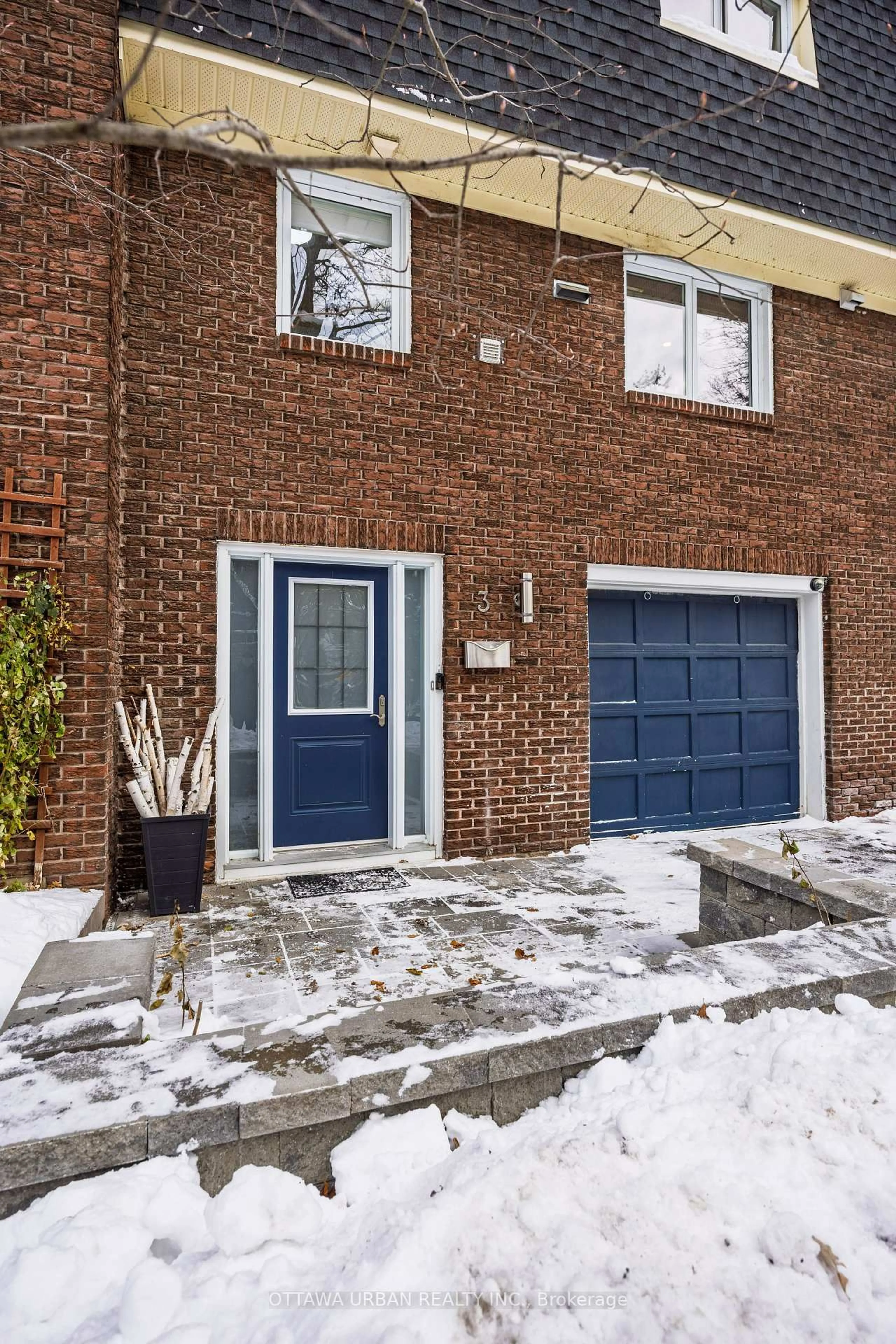 Home with brick exterior material, street for 3 Pentry Lane, Ottawa Ontario K1S 0X1