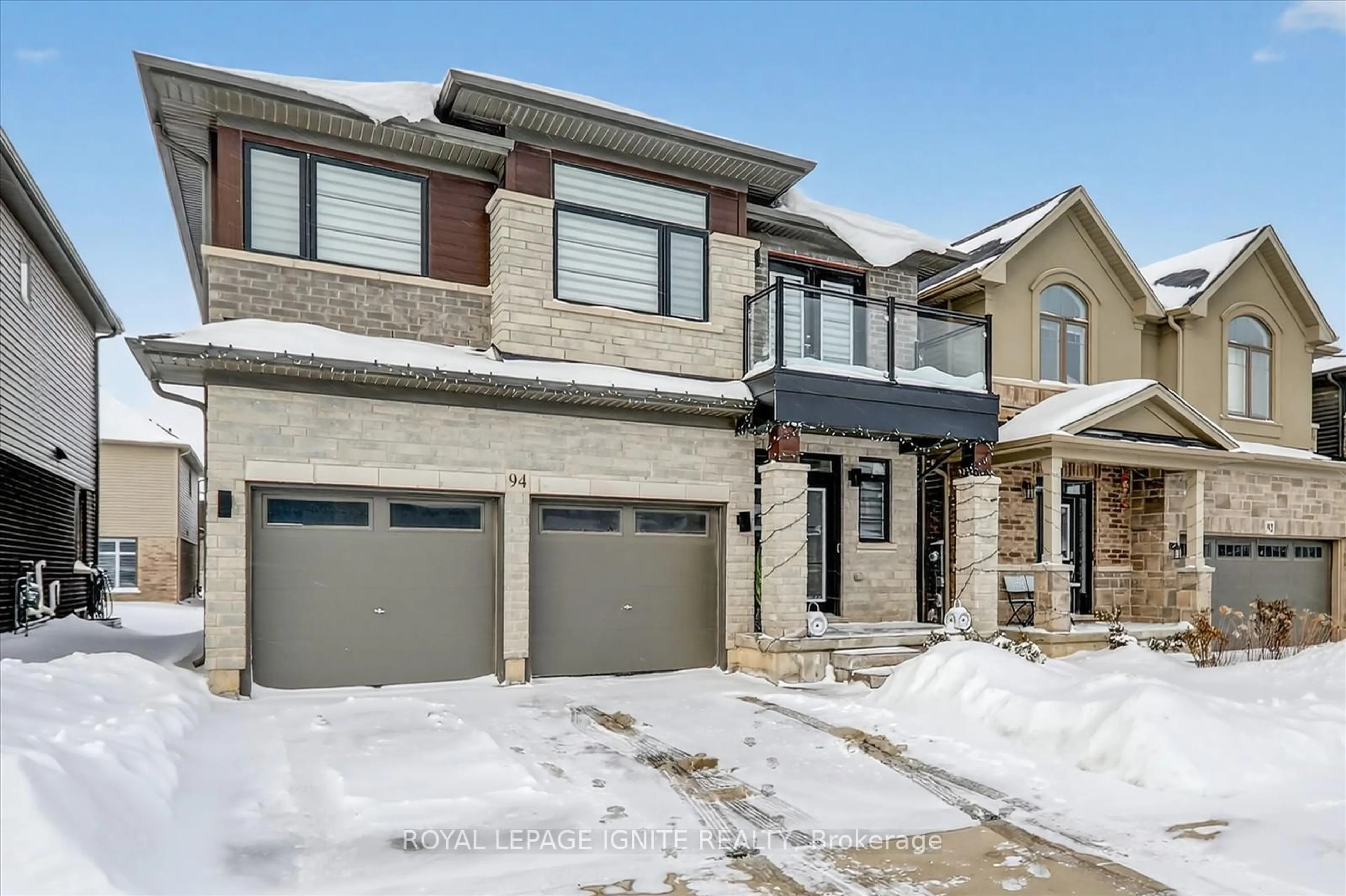 Home with brick exterior material, street for 94 Cooke Ave, Brantford Ontario N3T 0T3