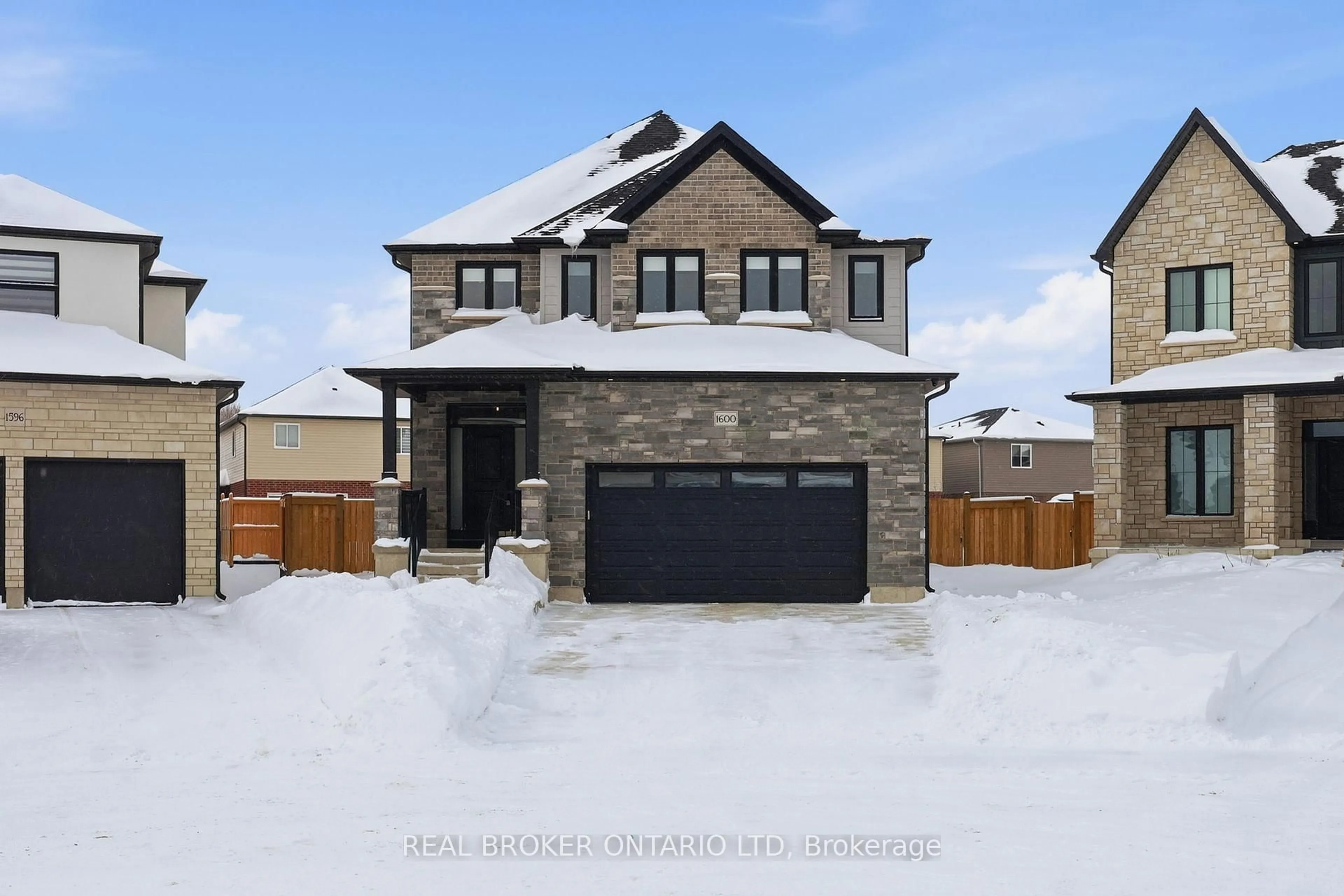 Home with brick exterior material, street for 1600 Medway Park Dr, London North Ontario N6G 3W1