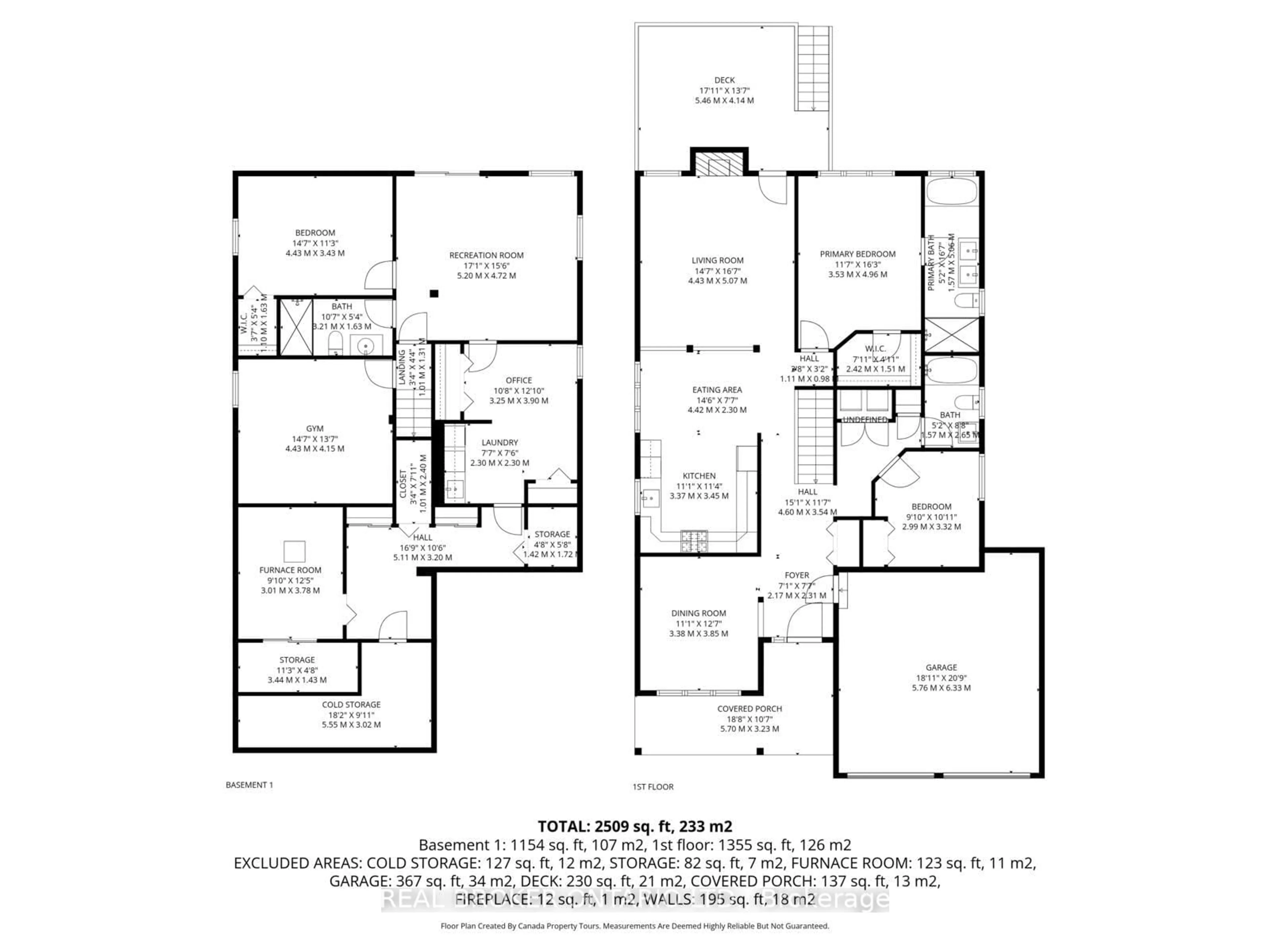Floor plan for 113 Hayward Crt, Guelph/Eramosa Ontario N0B 2K0
