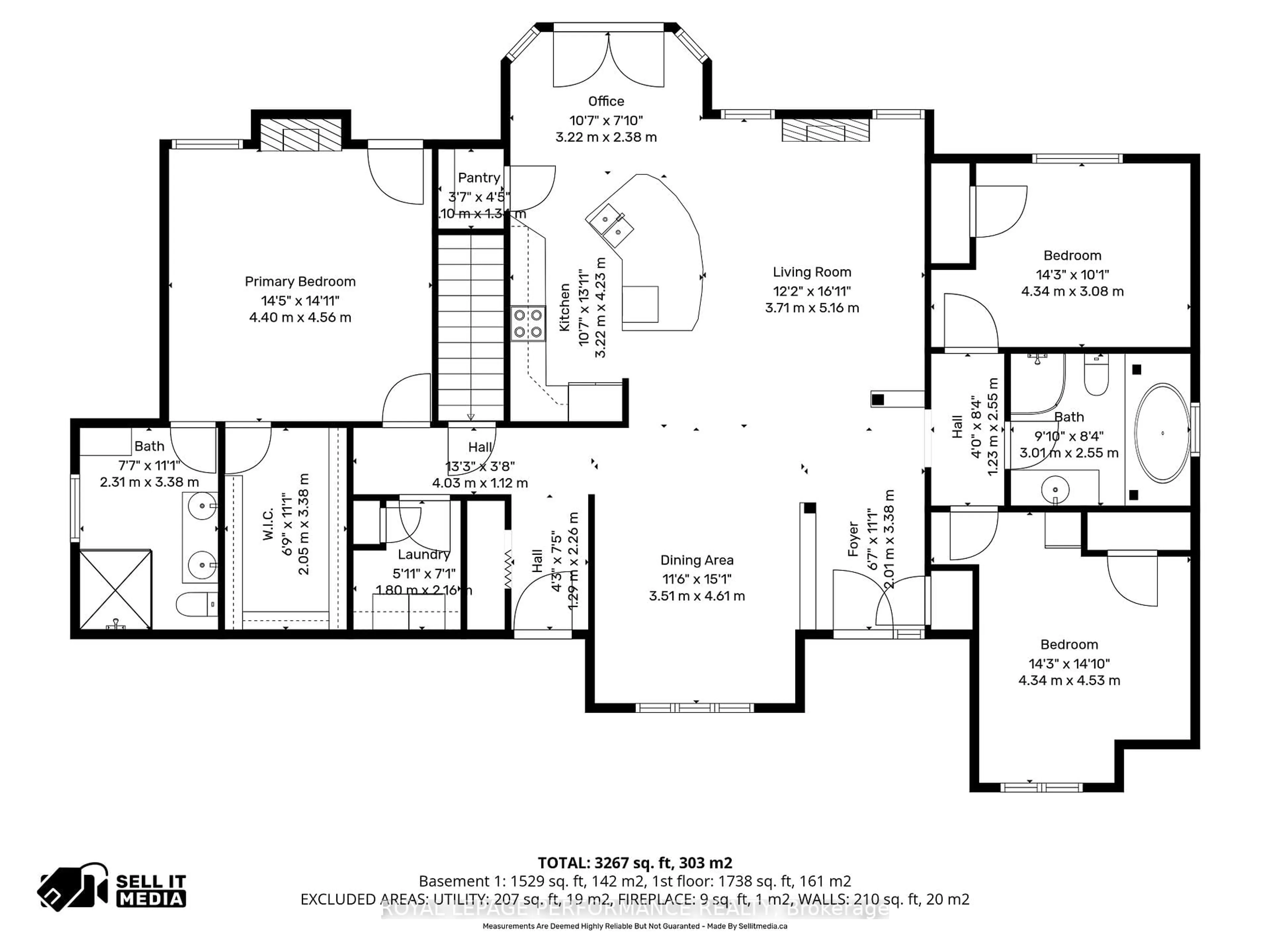 Floor plan for 501 Du Parc Rd, Champlain Ontario K0B 1K0