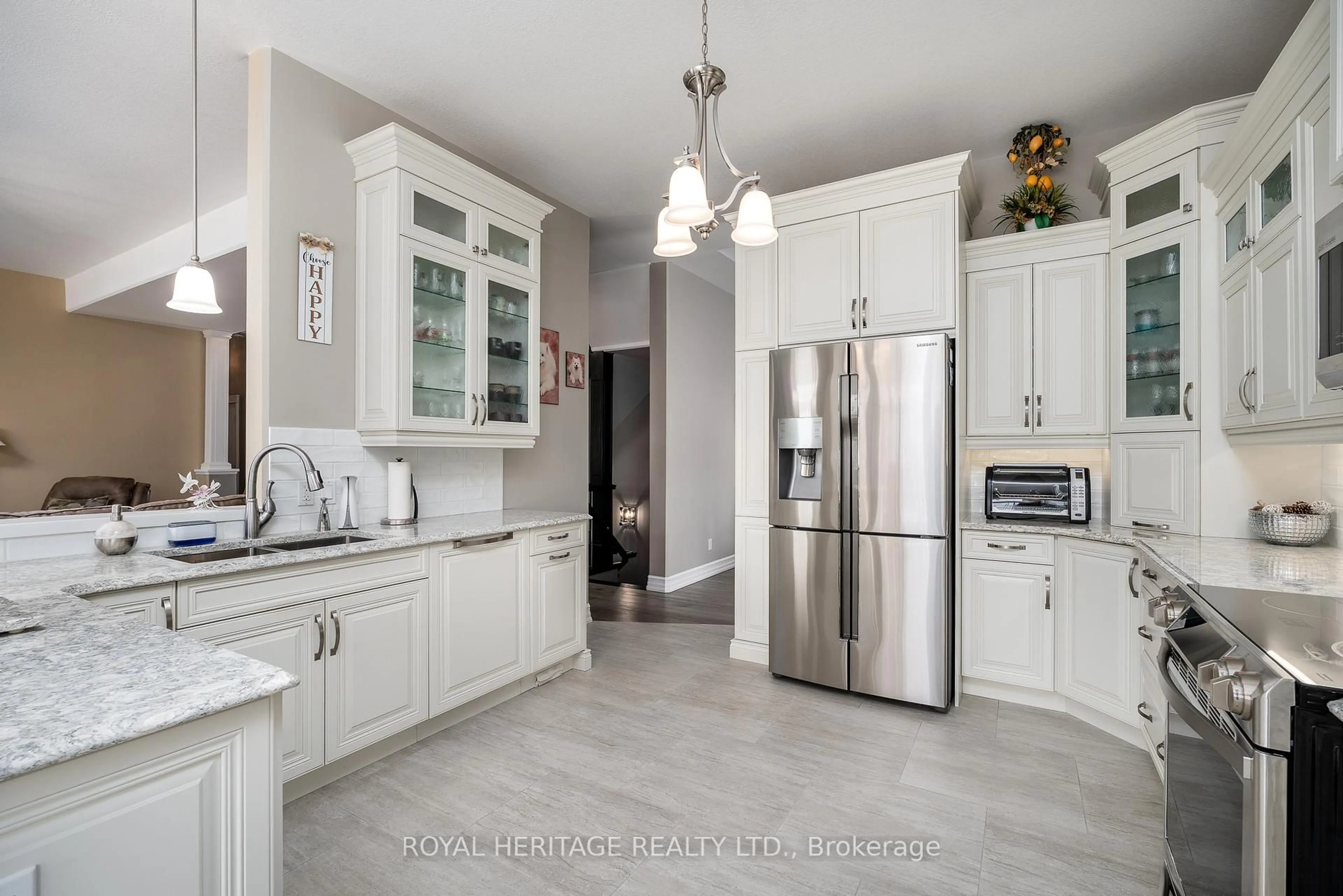 Contemporary kitchen, ceramic/tile floor for 21564 Loyalist Pkwy, Prince Edward County Ontario K0K 1L0