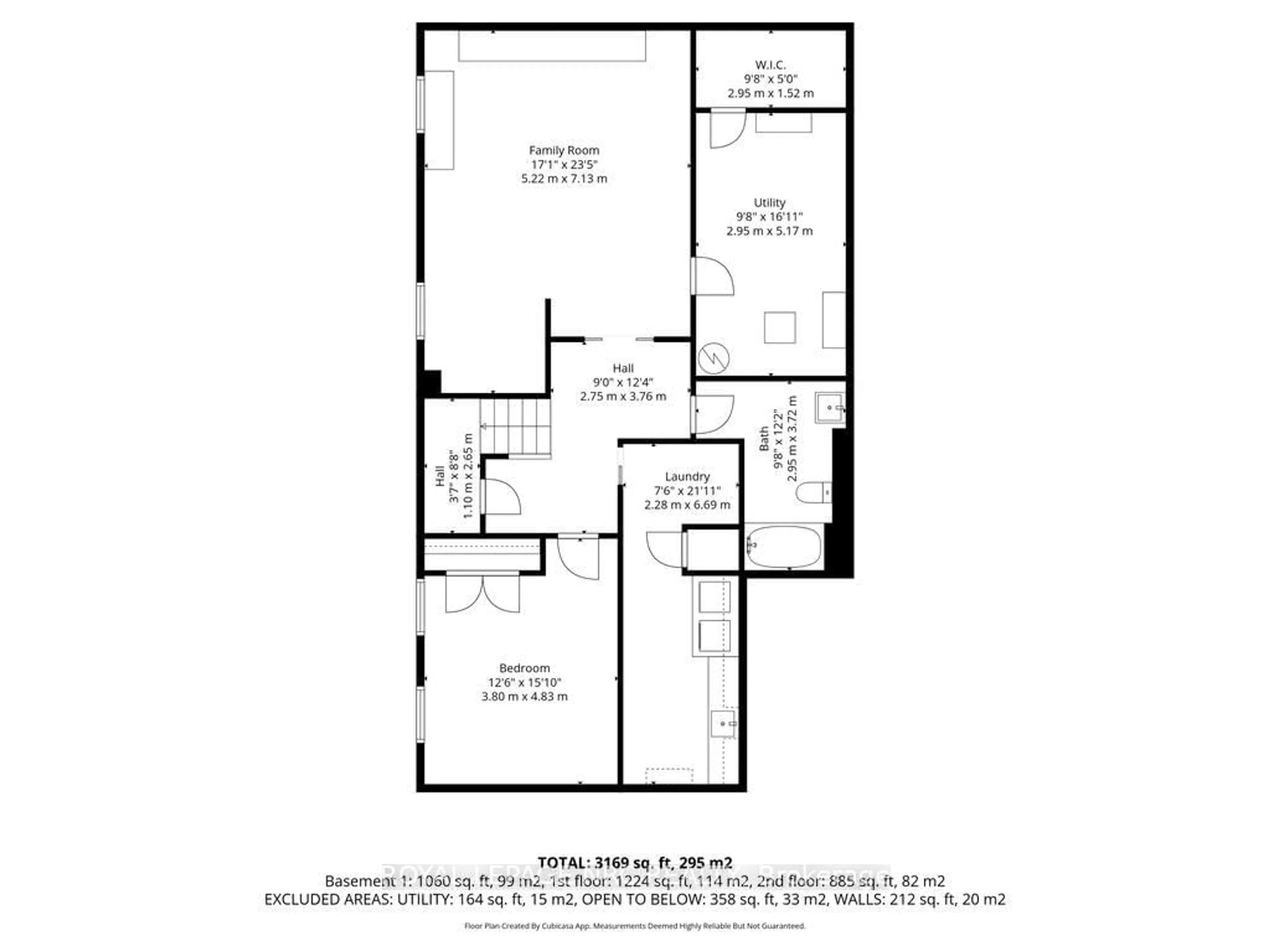 Floor plan for 166 Dalhousie Ave, St. Catharines Ontario L2N 4X7