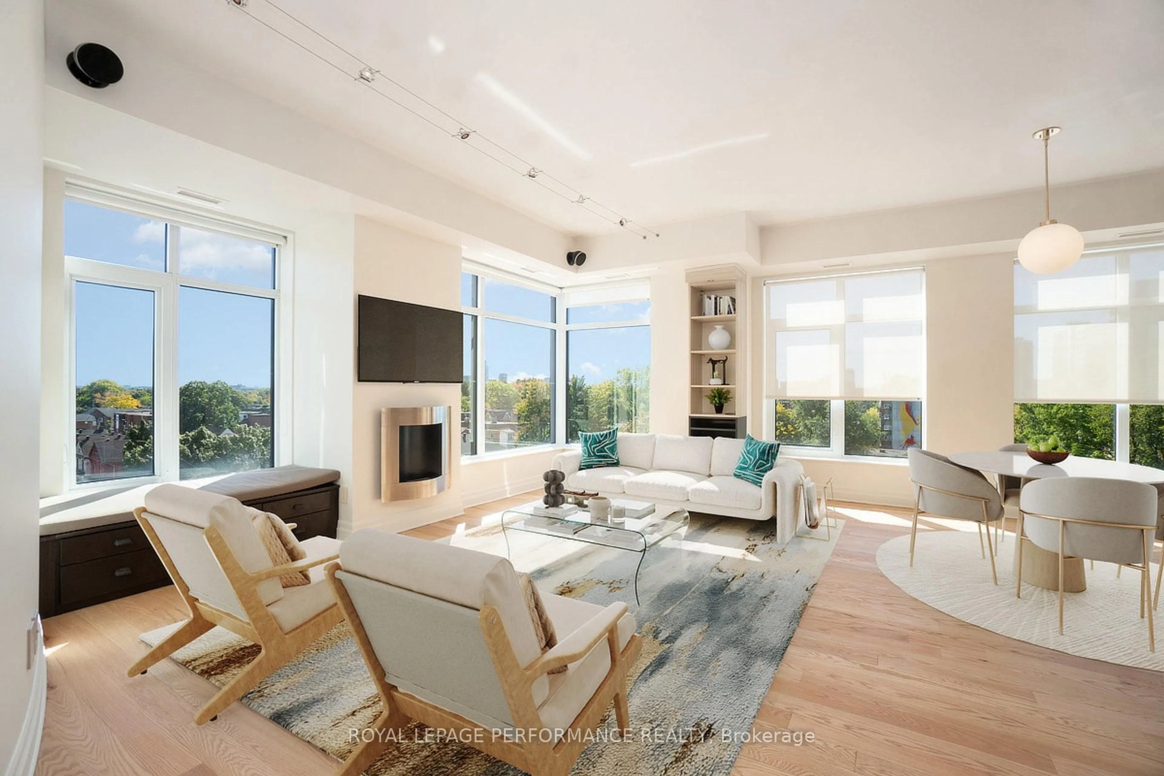 Living room with furniture, unknown for 245 Kent St #703, Ottawa Ontario K2P 0A5