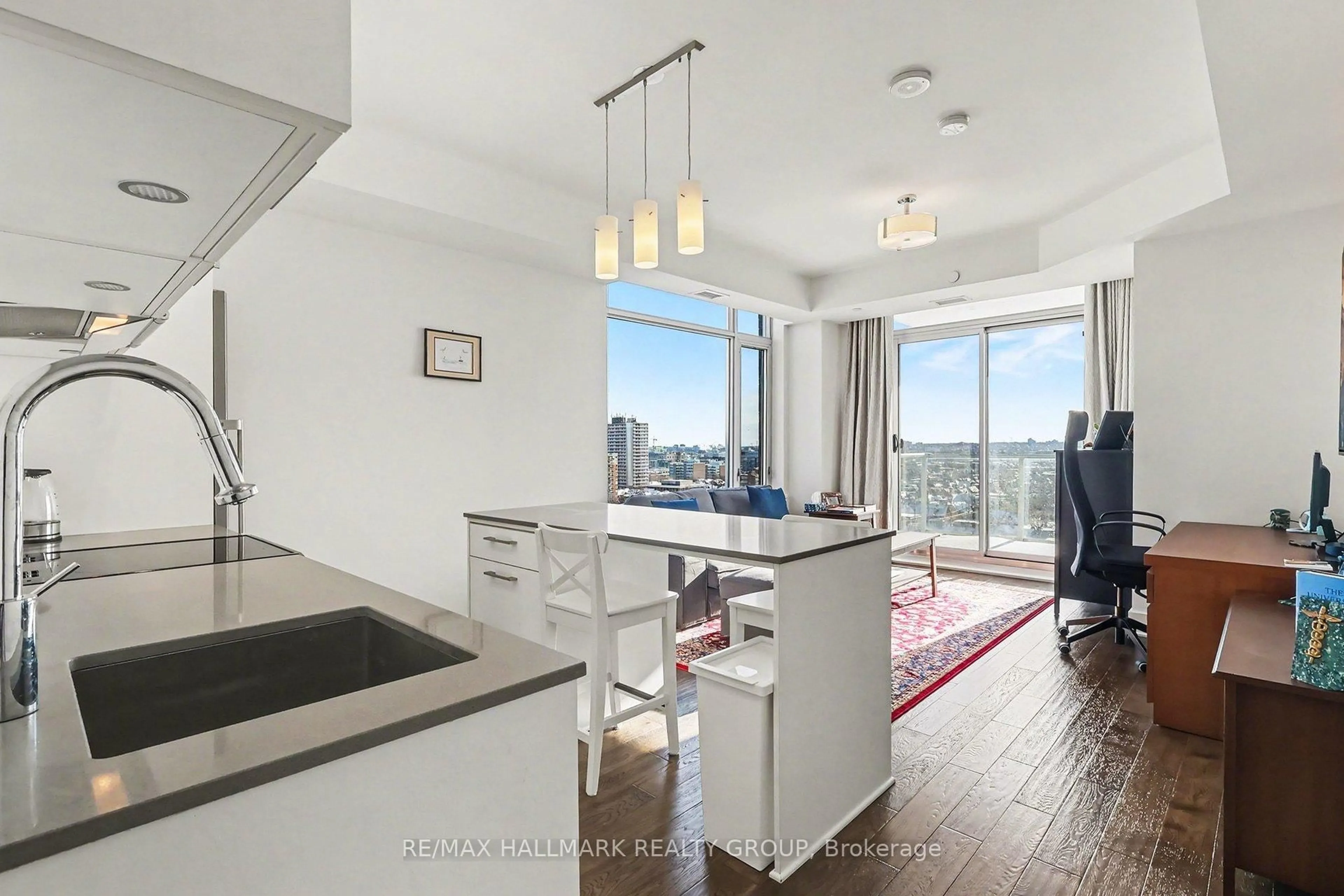 Open concept kitchen, unknown for 255 Bay St #1412, Ottawa Ontario K1R 0C5