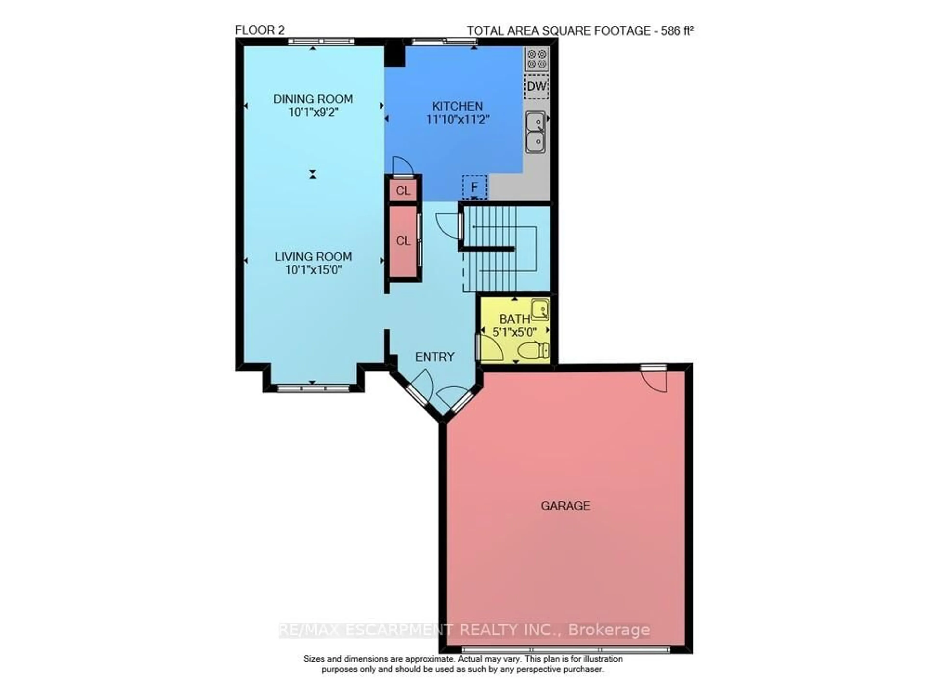 Floor plan for 4996 Greenlane Rd, Lincoln Ontario L3J 0C1
