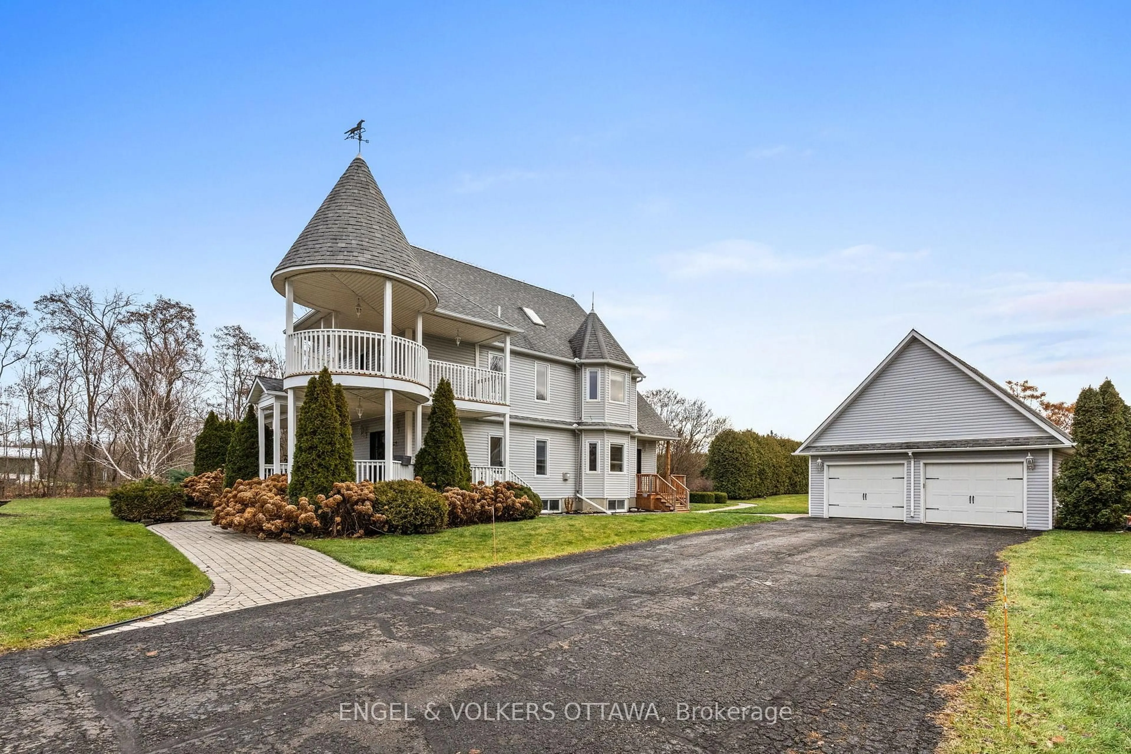 A pic from outside/outdoor area/front of a property/back of a property/a pic from drone, unknown for 2410 Concession Rd, North Grenville Ontario K0G 1J0