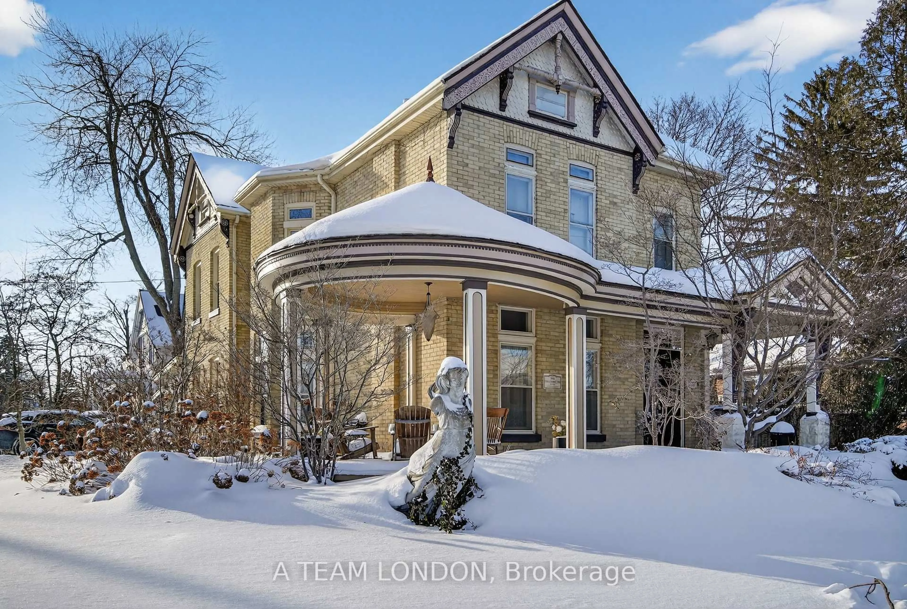 Home with brick exterior material, street for 307 Ridout St, London South Ontario N6C 3Y9