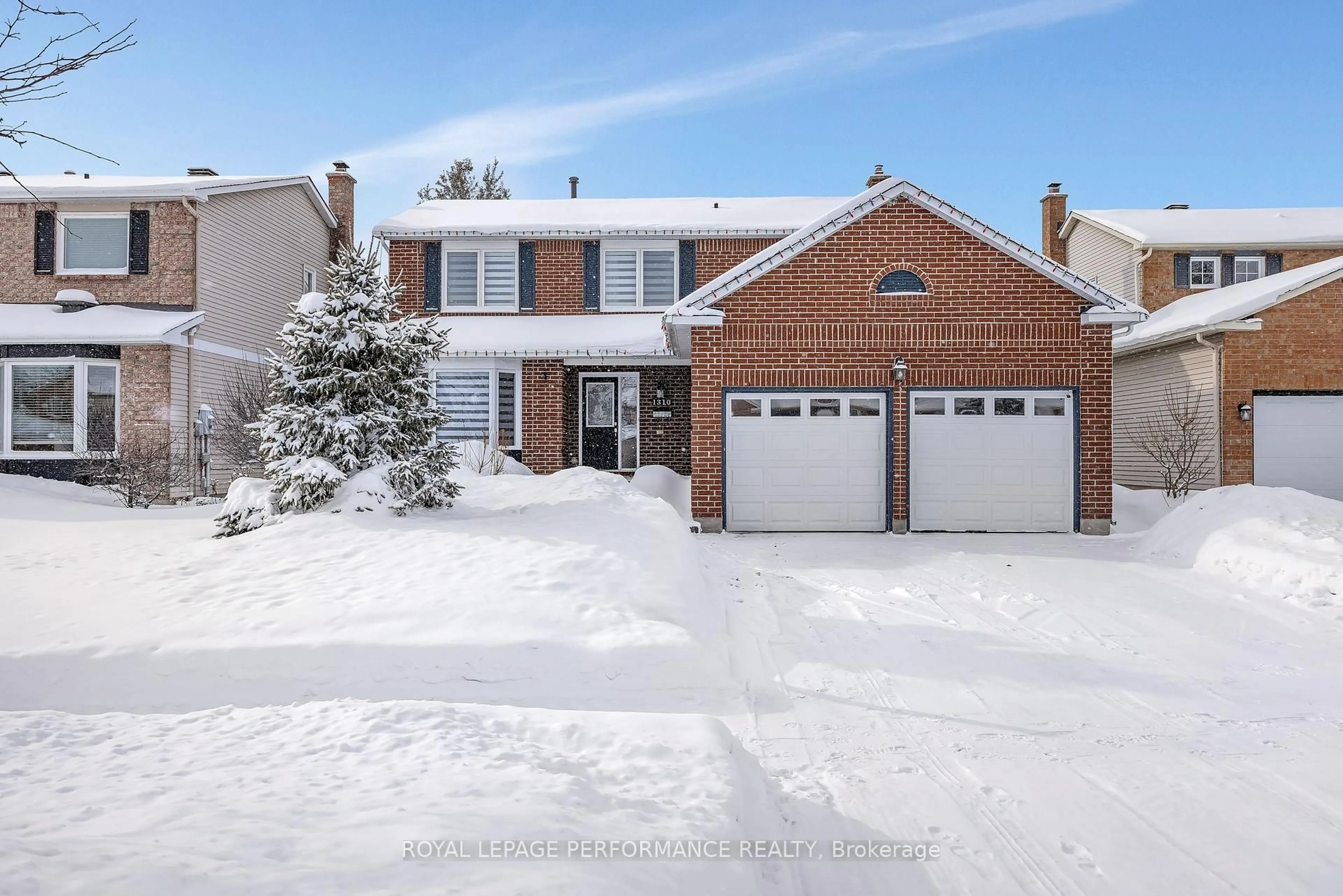 Home with brick exterior material, street for 1310 Prestone Dr, Orleans Ontario K1E 2Z6