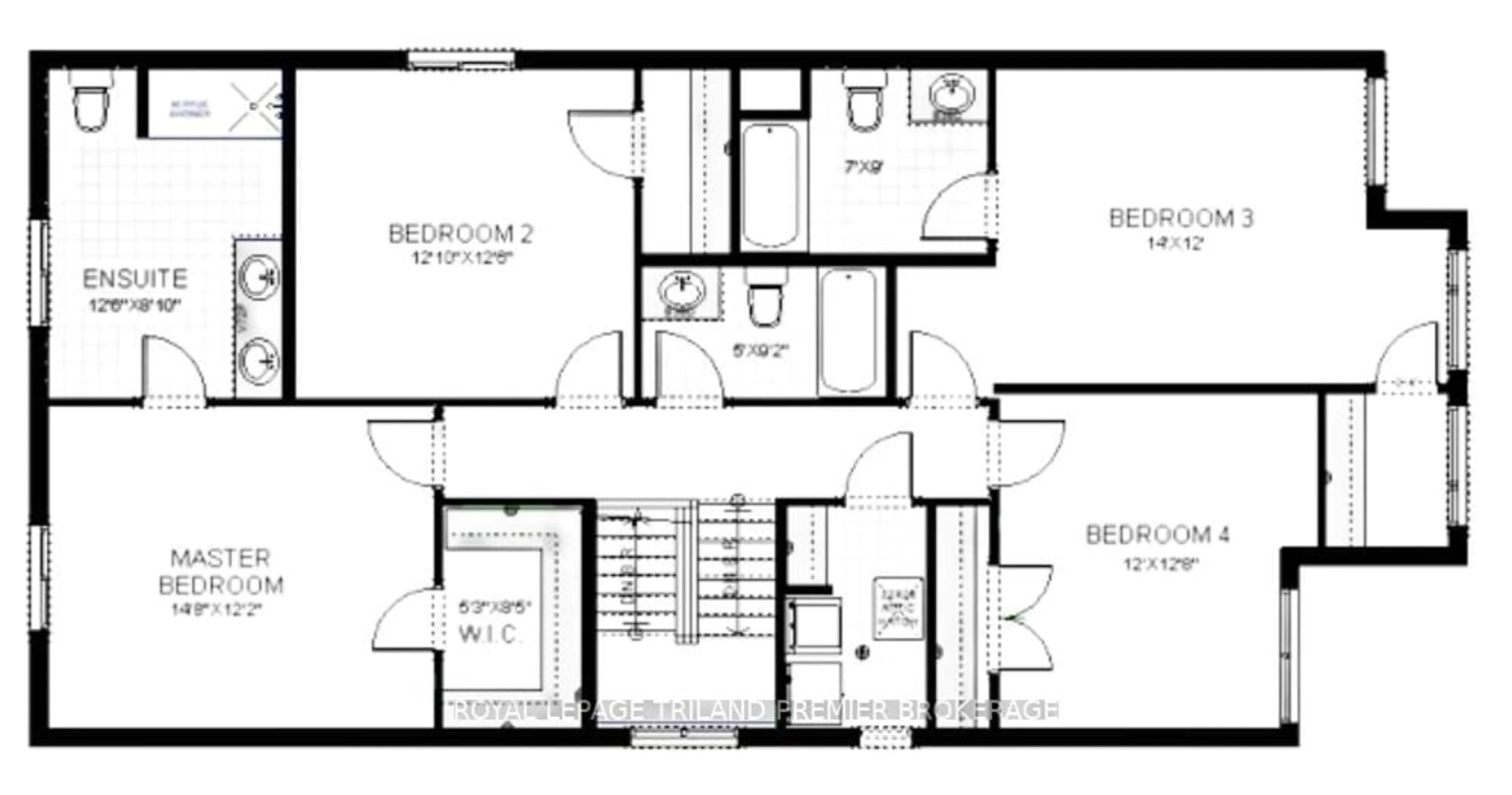 Floor plan for 2704 BOBOLINK Lane, London South Ontario N6M 0J9
