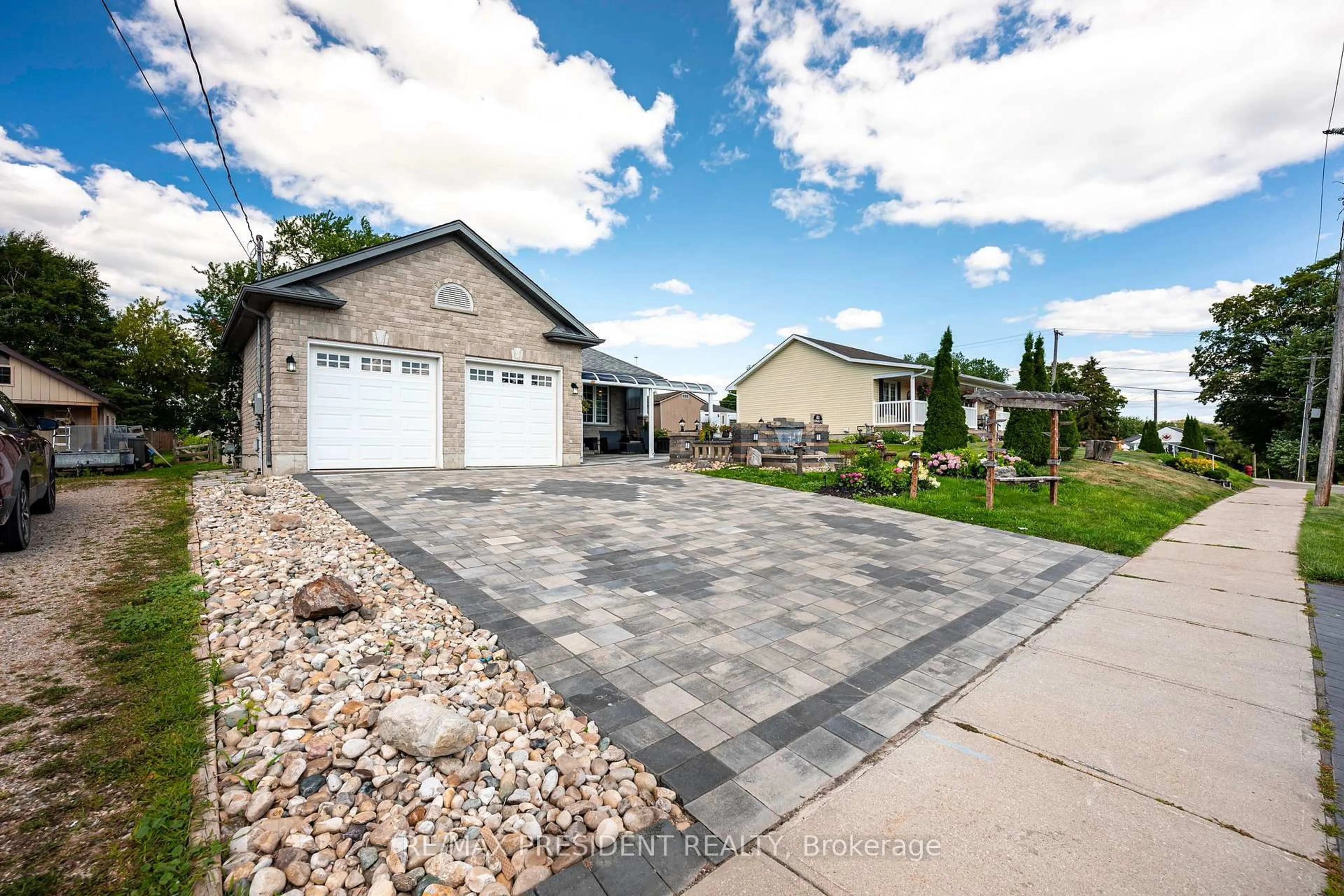 Home with brick exterior material, street for 181 Edward St, Wellington North Ontario N0G 1A0