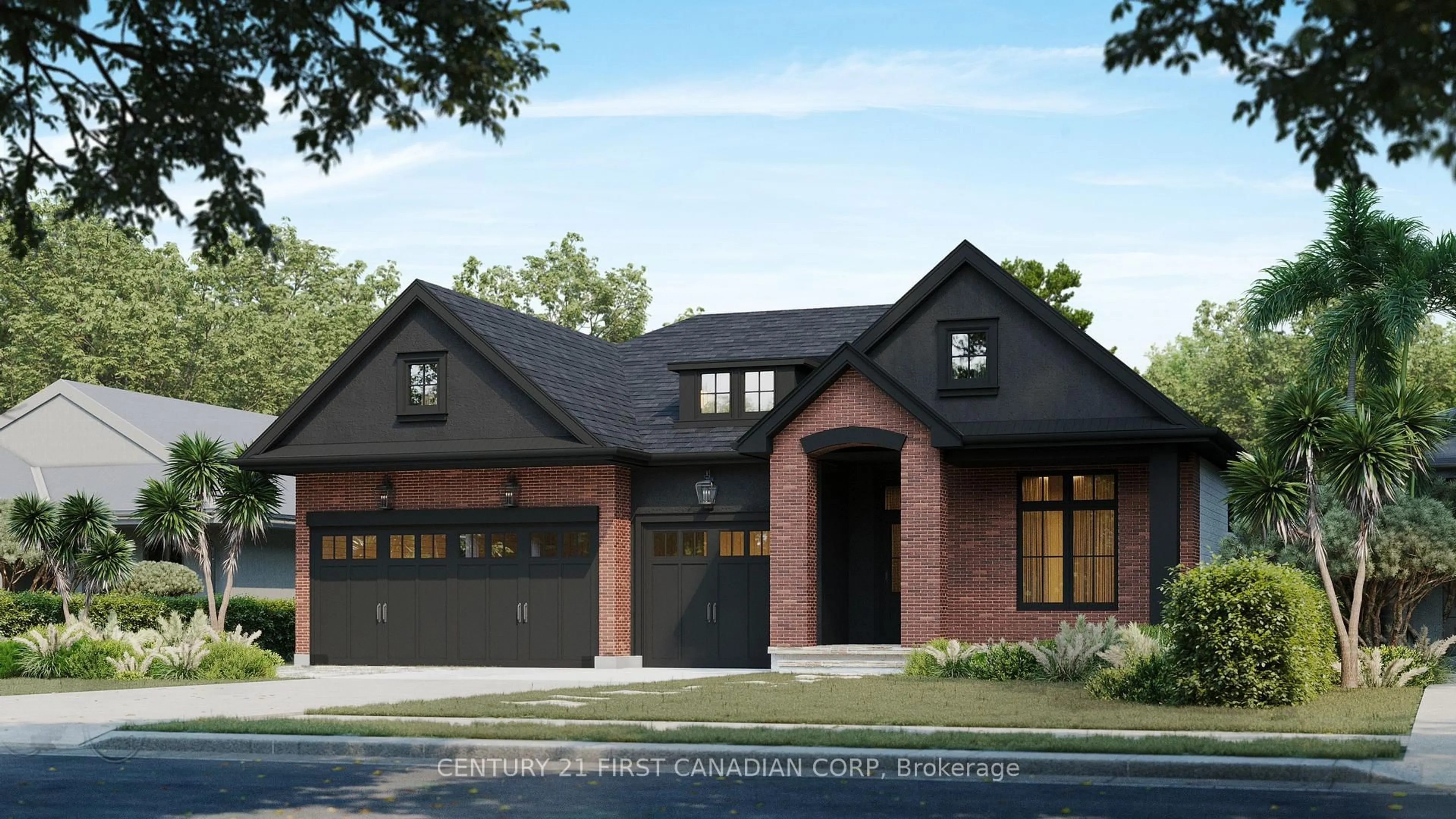 Home with brick exterior material, street for Lot 76 Silver Creek Circ, London South Ontario N6P 0G9