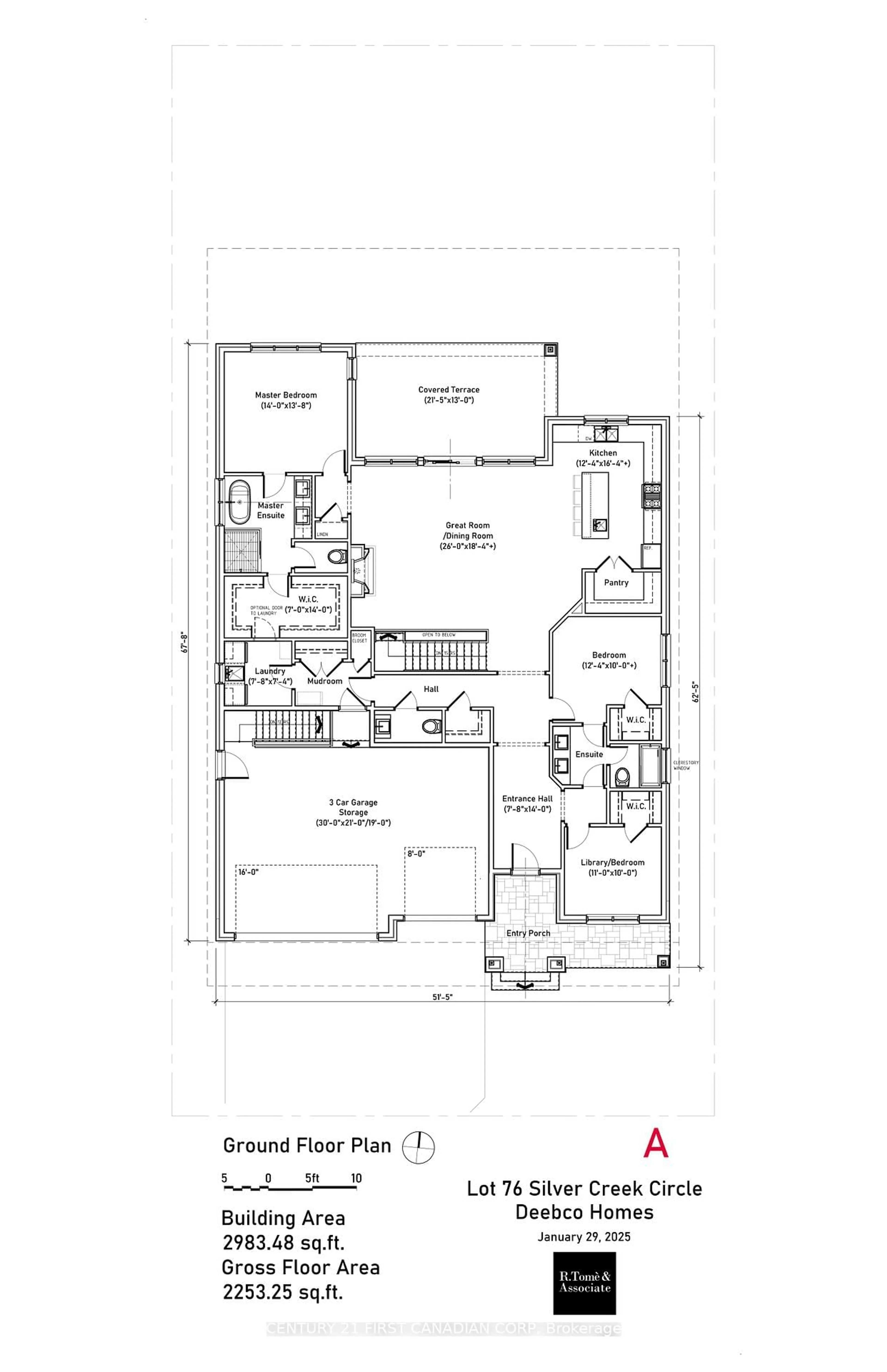 Floor plan for Lot 76 Silver Creek Circ, London South Ontario N6P 0G9