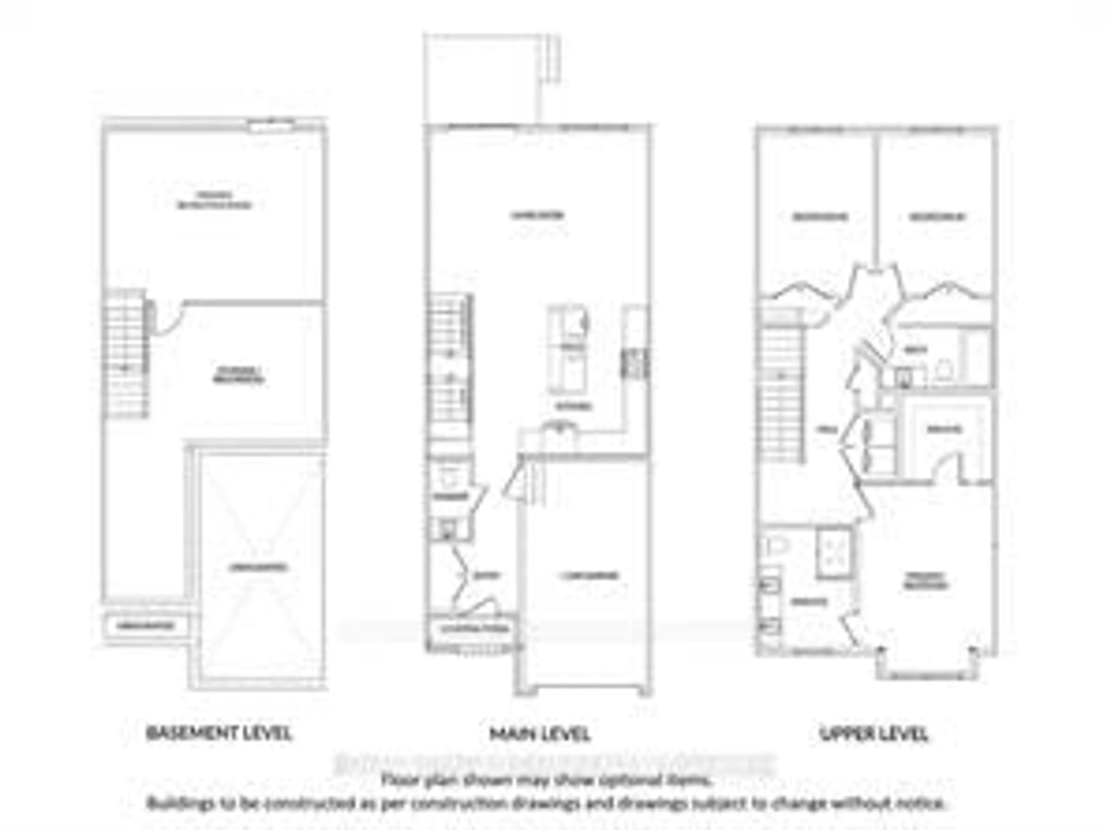Floor plan for 714 TAILSLIDE Private, Carp Ontario K0A 1L0