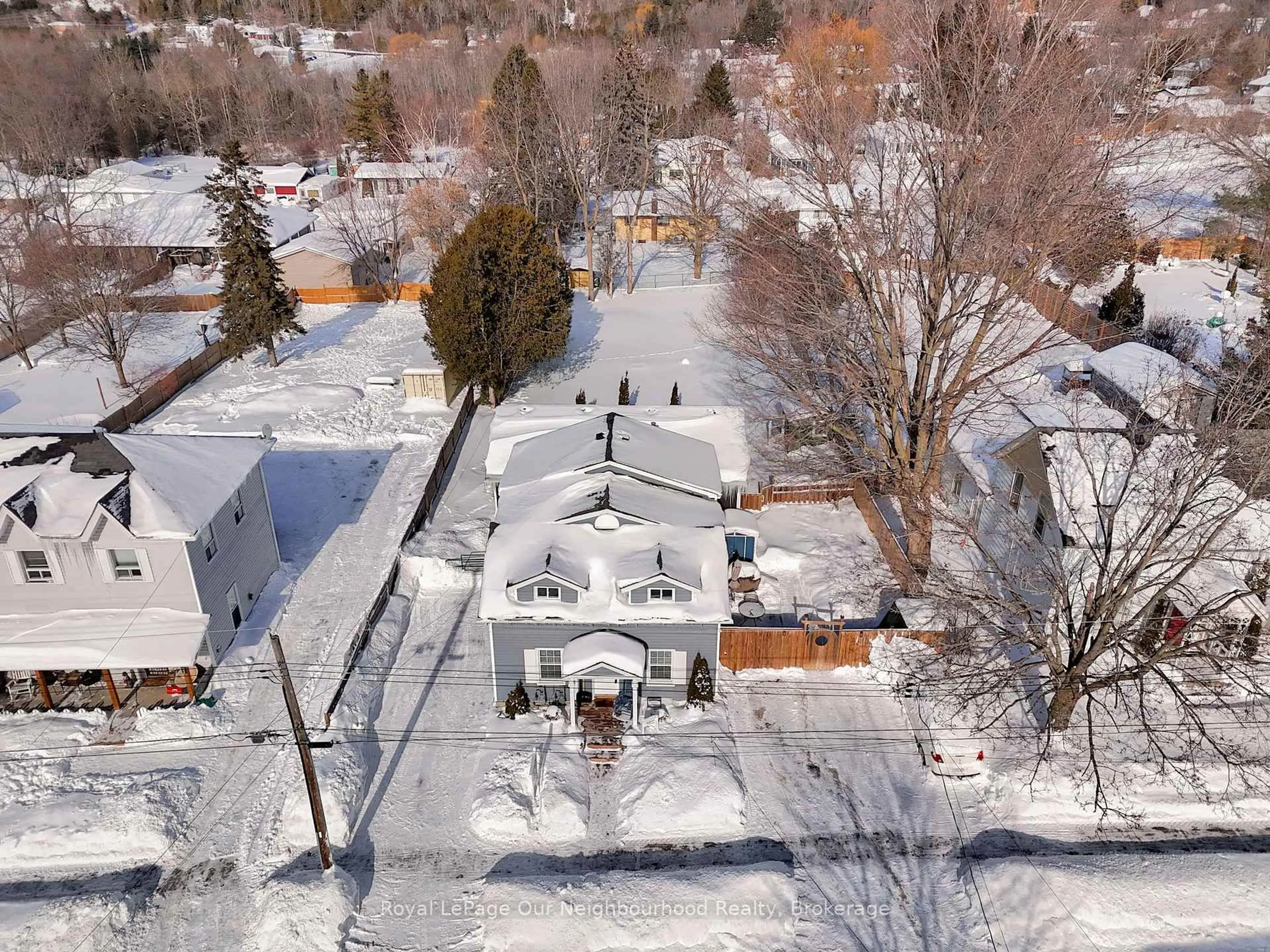 A pic from outside/outdoor area/front of a property/back of a property/a pic from drone, street for 30 Church St, Cramahe Ontario K0K 1S0