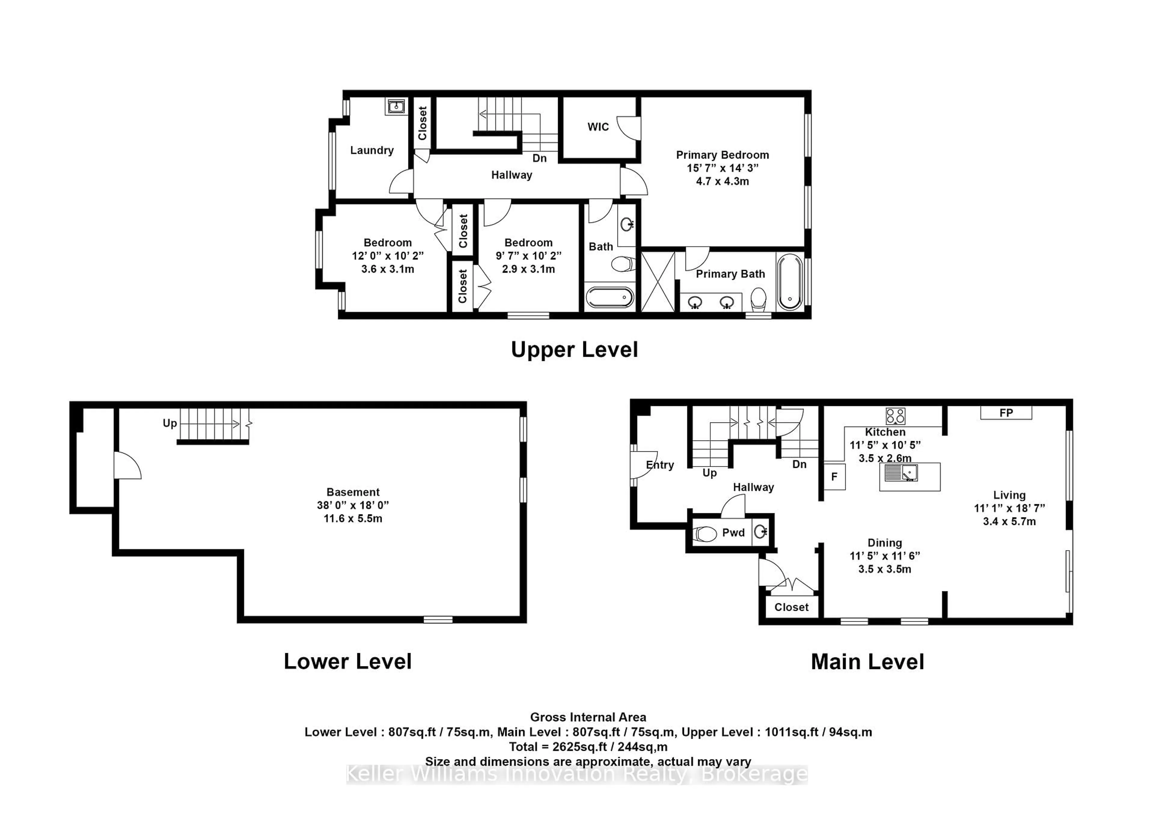 Floor plan for 890 Sobeski Ave, Woodstock Ontario N4T 0N7