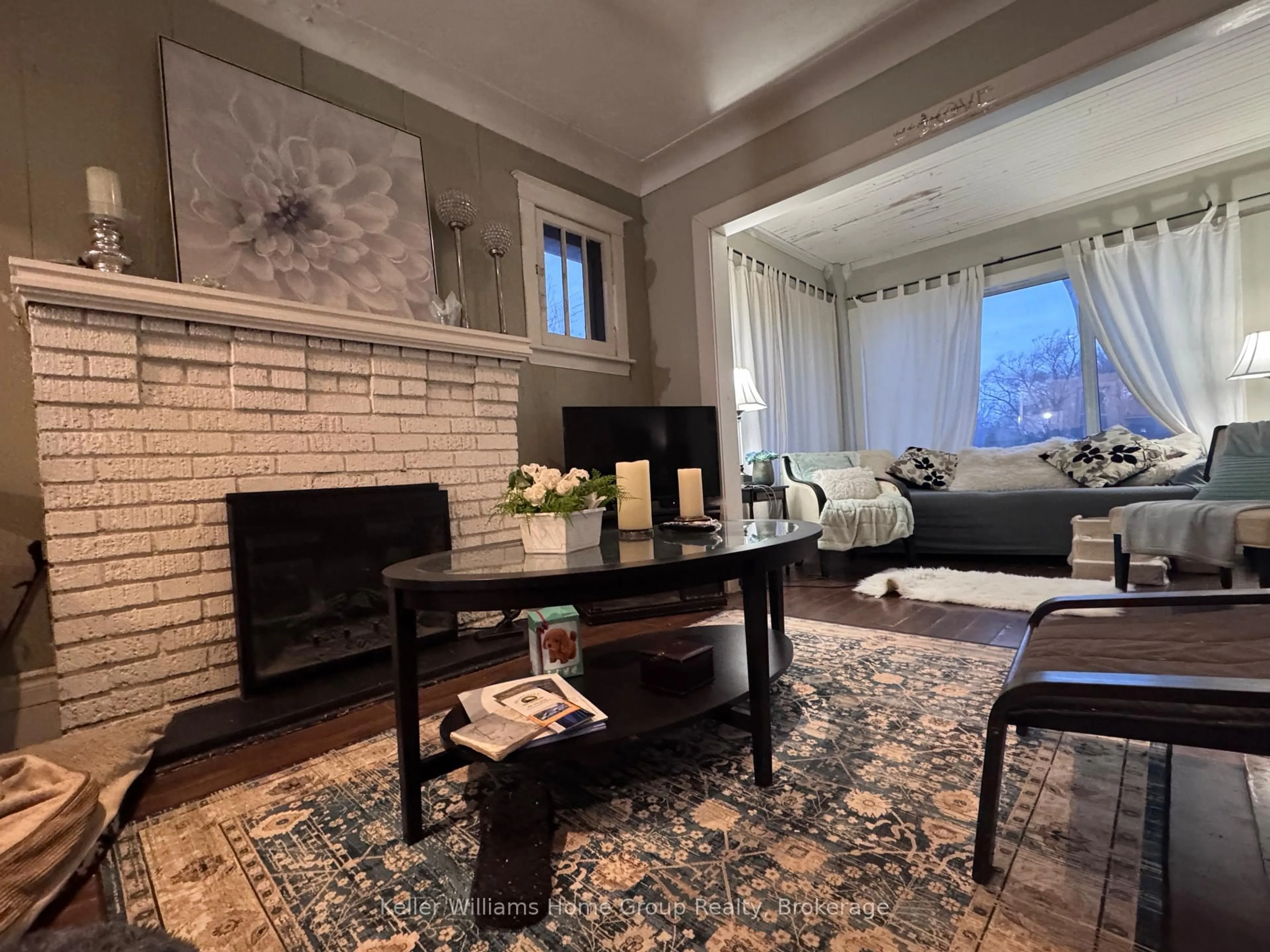 Living room with furniture, unknown for 22 Clare Ave, Hamilton Ontario L8N 7X1