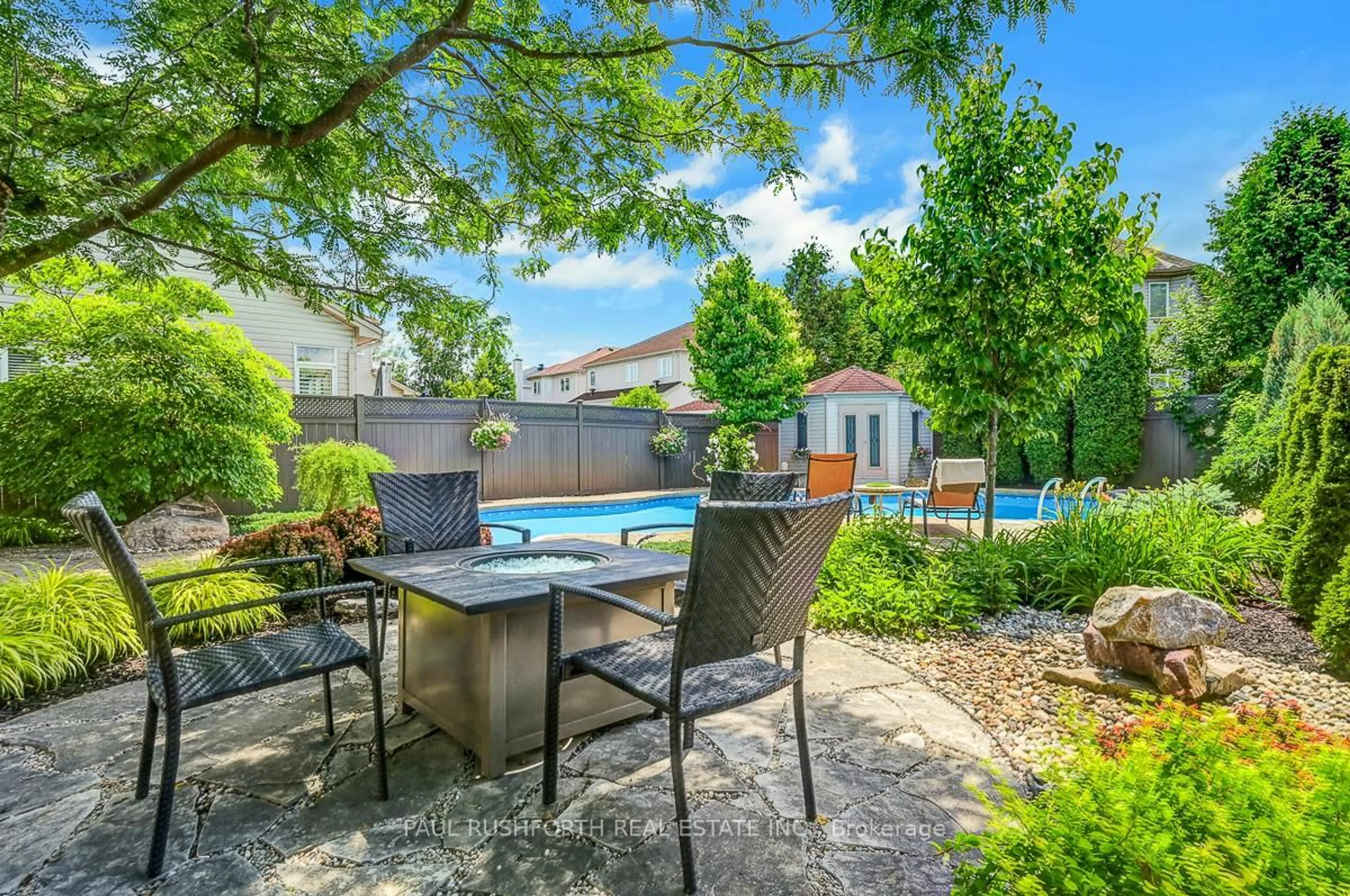 Patio, street for 3 Fanterra Way, Ottawa Ontario K1T 3Z7