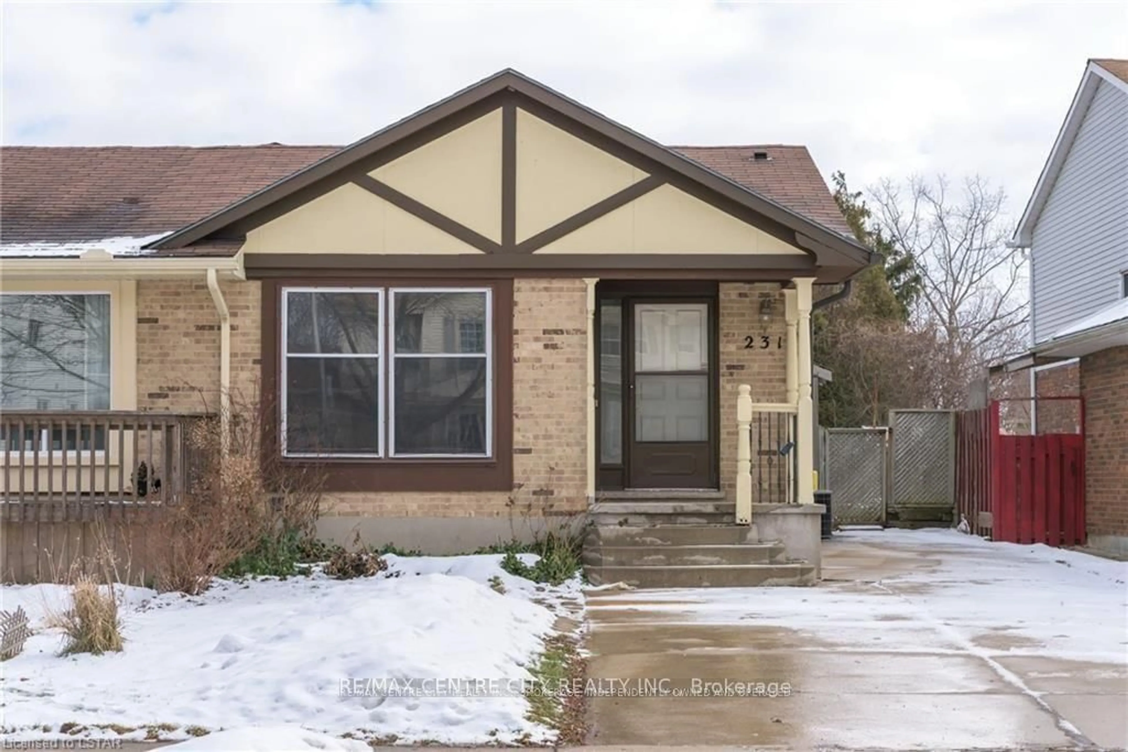 Home with brick exterior material, street for 231 Banbury Rd, London South Ontario N5Z 4M1