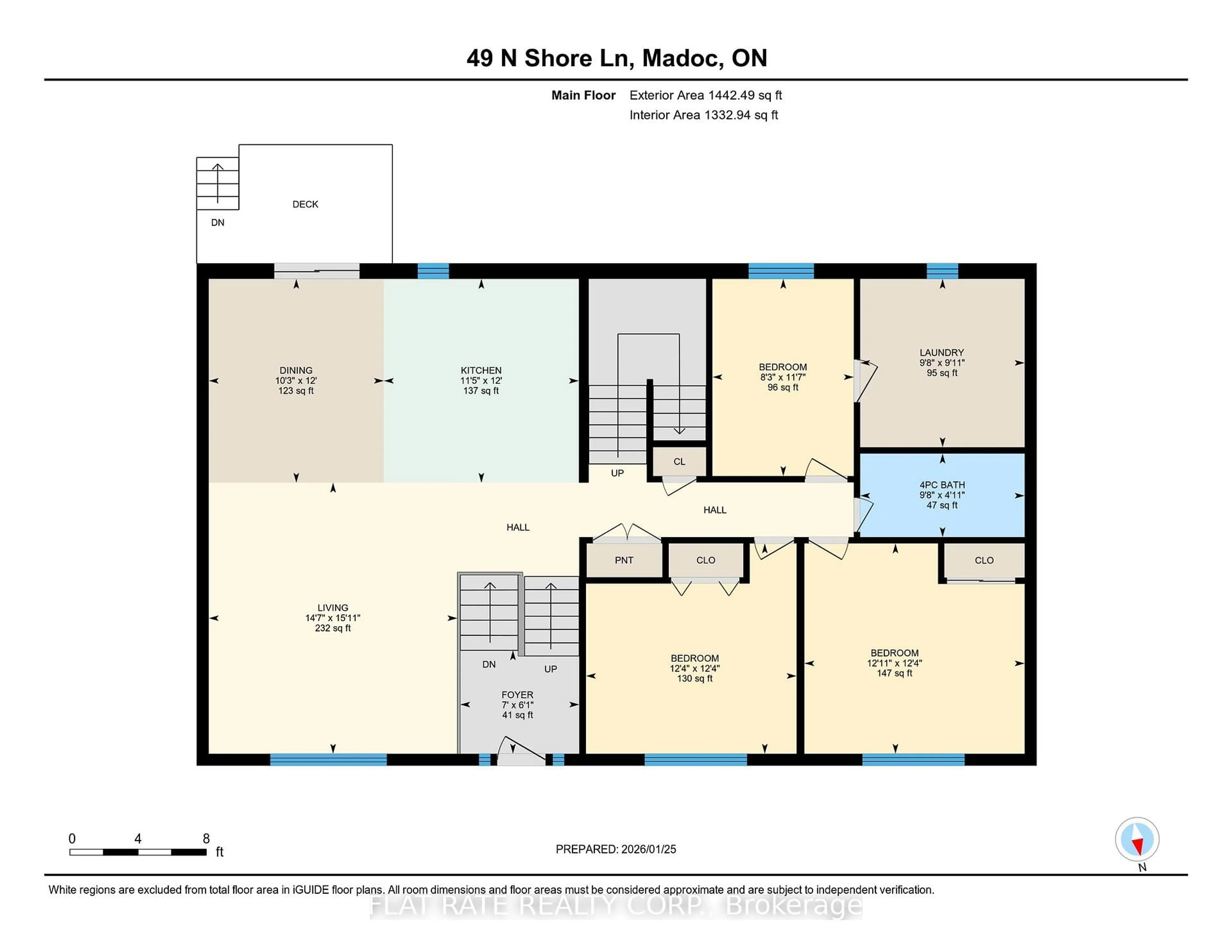 Floor plan for 49 NORTH SHORE Lane, Madoc Ontario K0K 2K0
