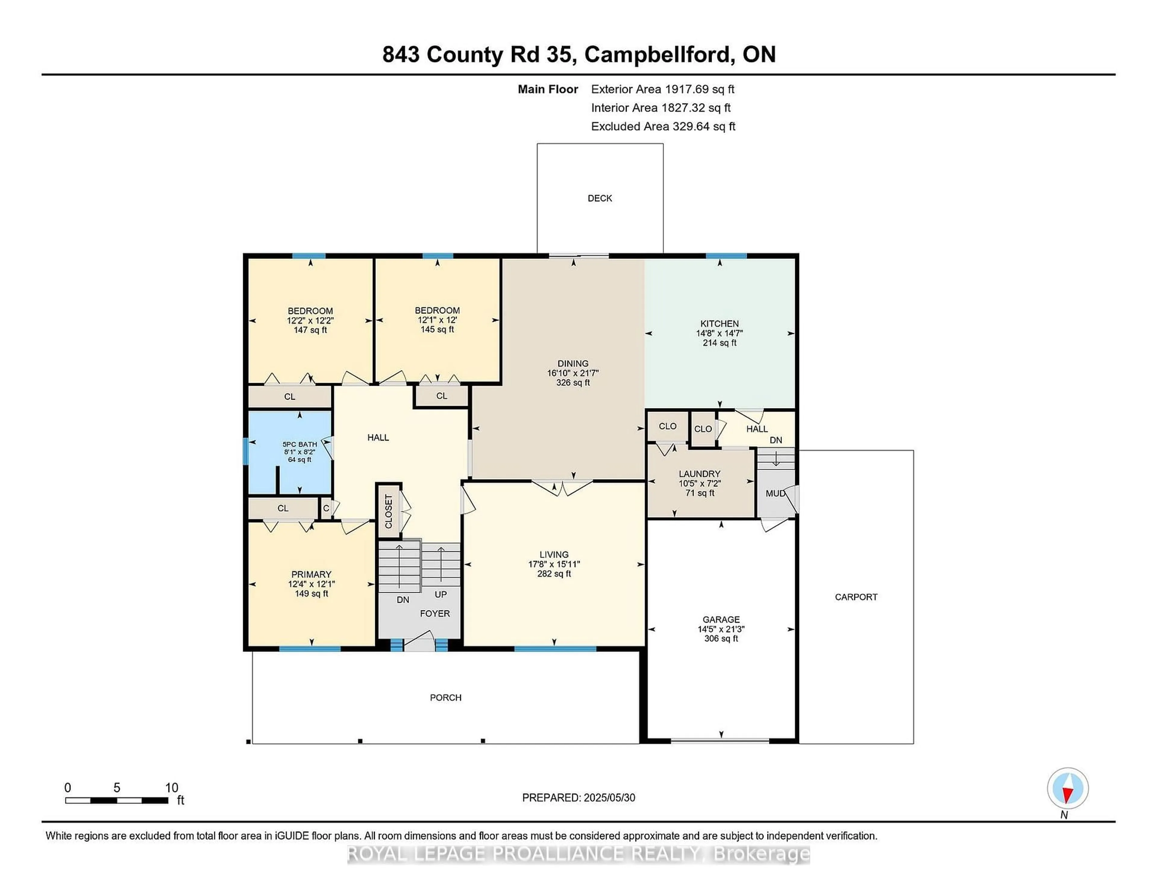 Floor plan for 843 County 35 Rd, Trent Hills Ontario K0L 1L0