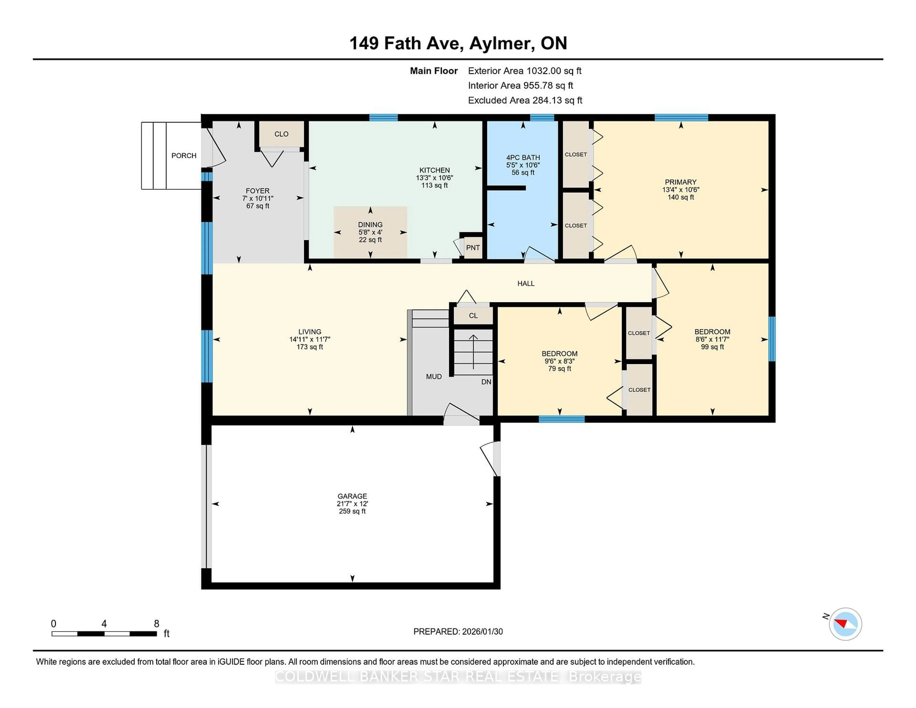 Floor plan for 149 Fath Ave, Aylmer Ontario N5H 3E2