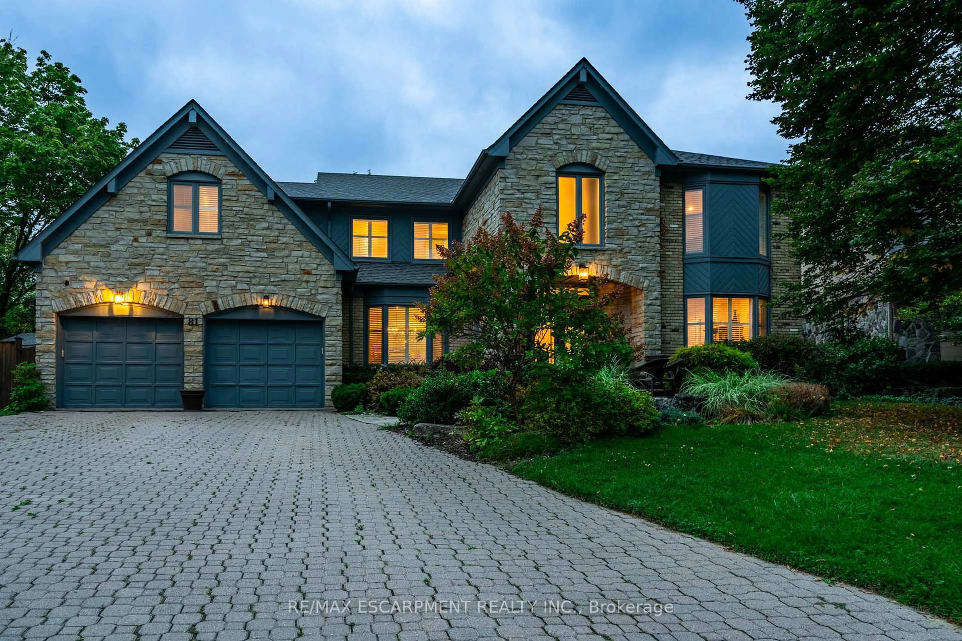 Home with brick exterior material, street for 81 Flanders Dr, Hamilton Ontario L8B 0G6