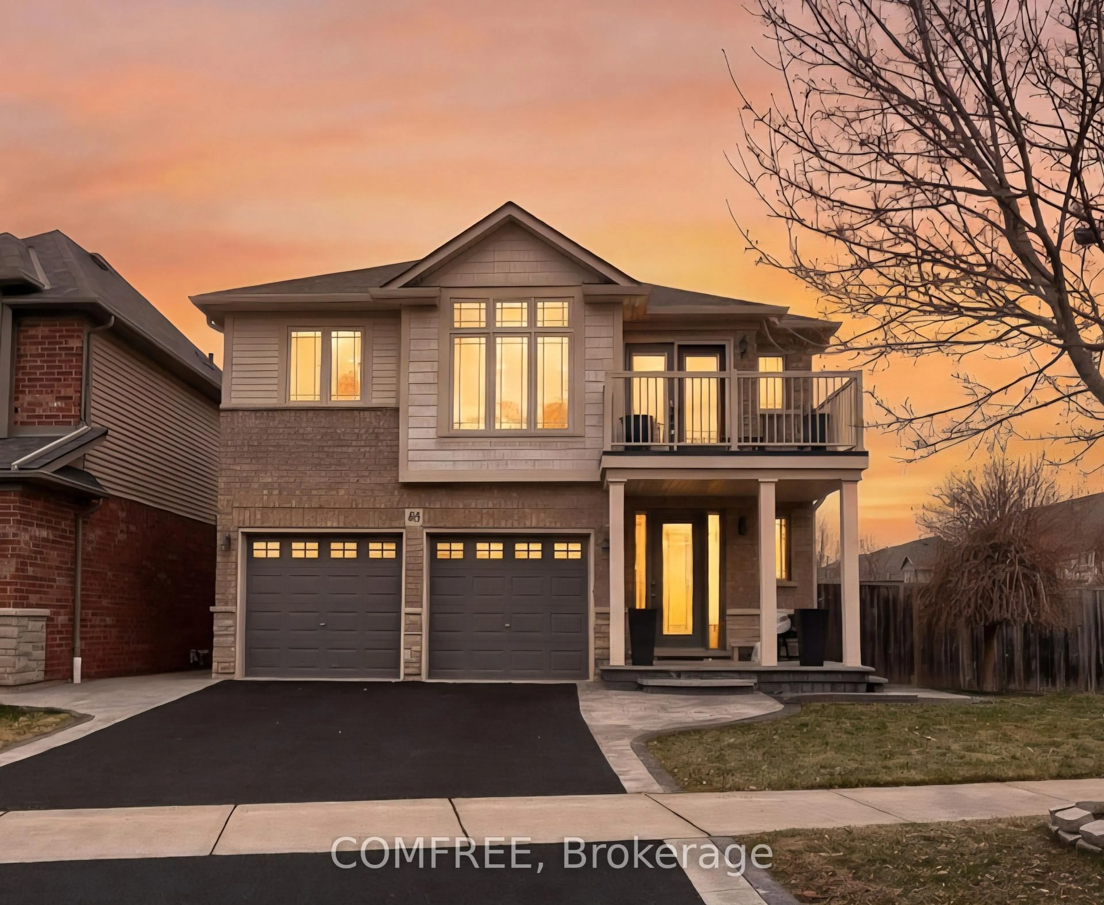 Home with brick exterior material, street for 61 Evergreens Dr, Grimsby Ontario L3M 0A9