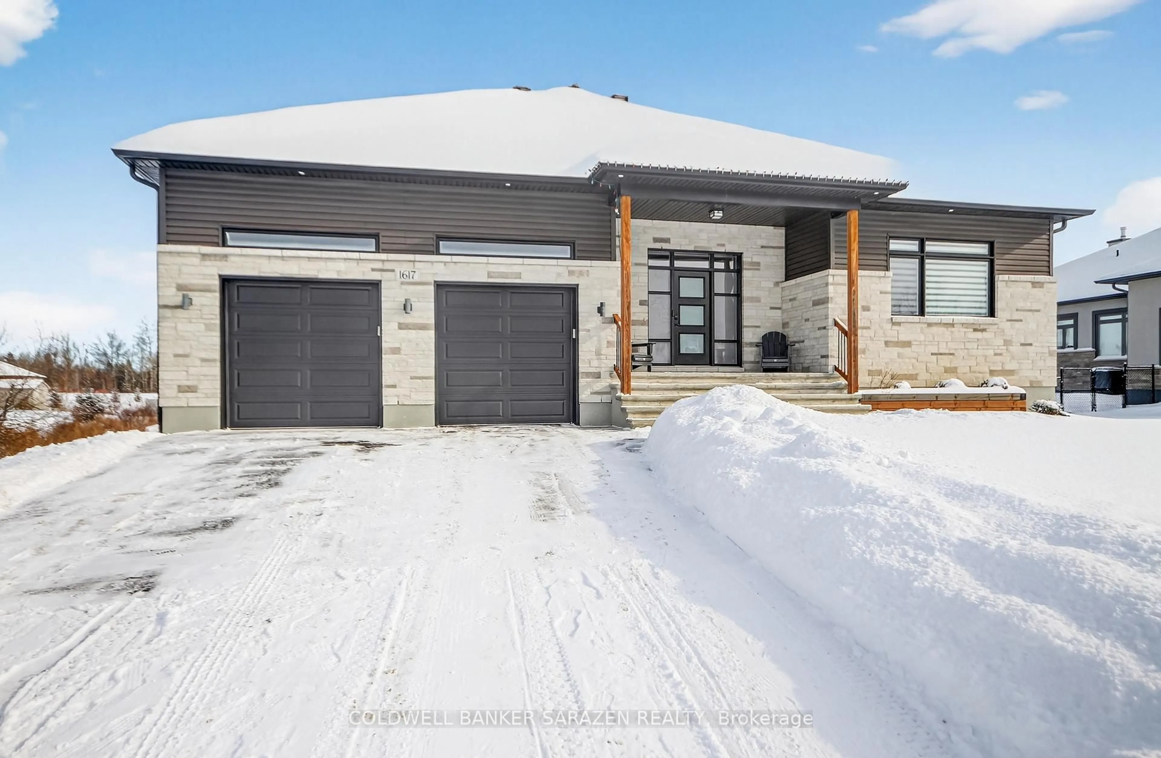 Home with brick exterior material, street for 1617 Magic Morning Way, Greely Ontario K4P 0C7