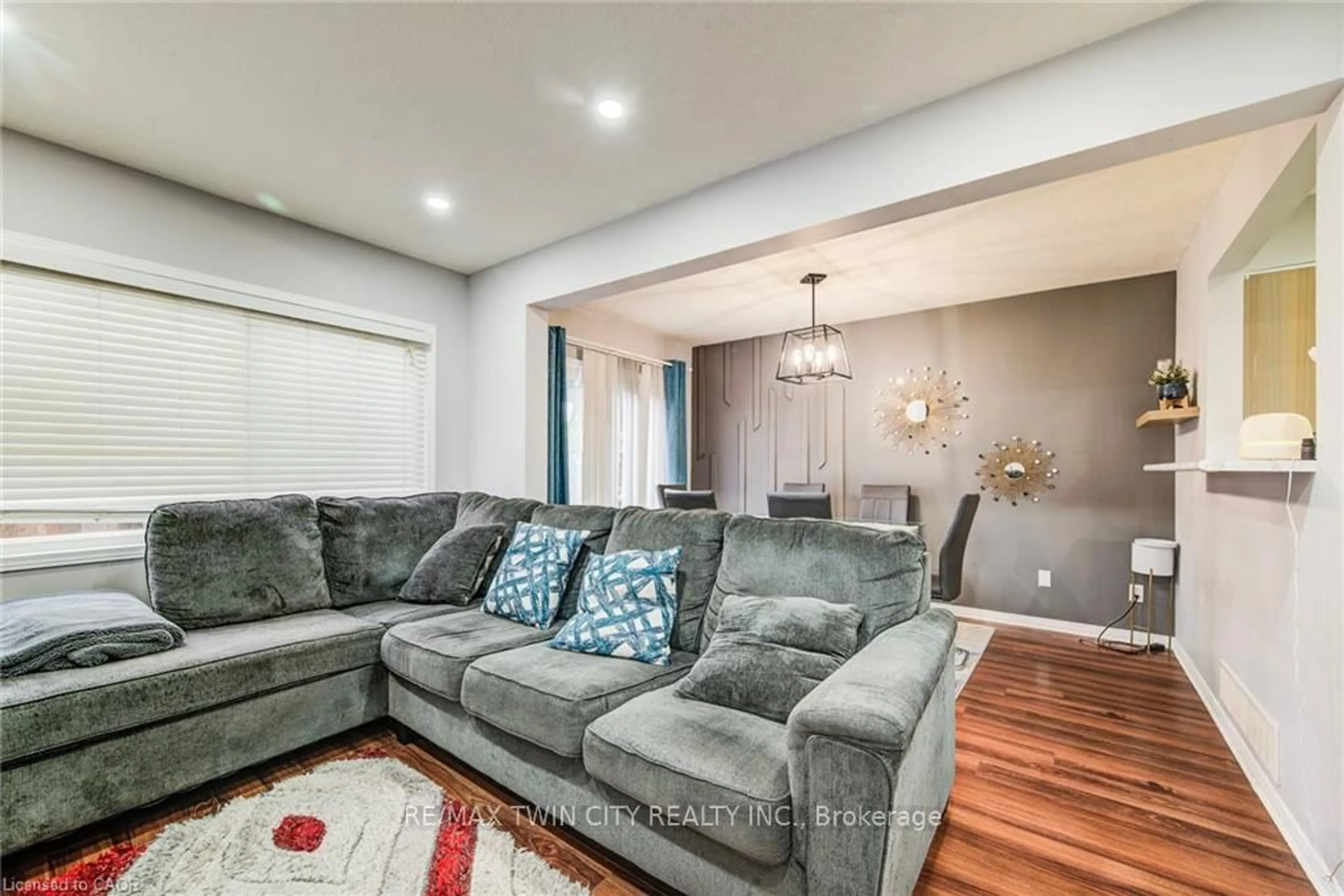 Living room with furniture, unknown for 120 Dudhope Ave #20, Cambridge Ontario N1R 4T7