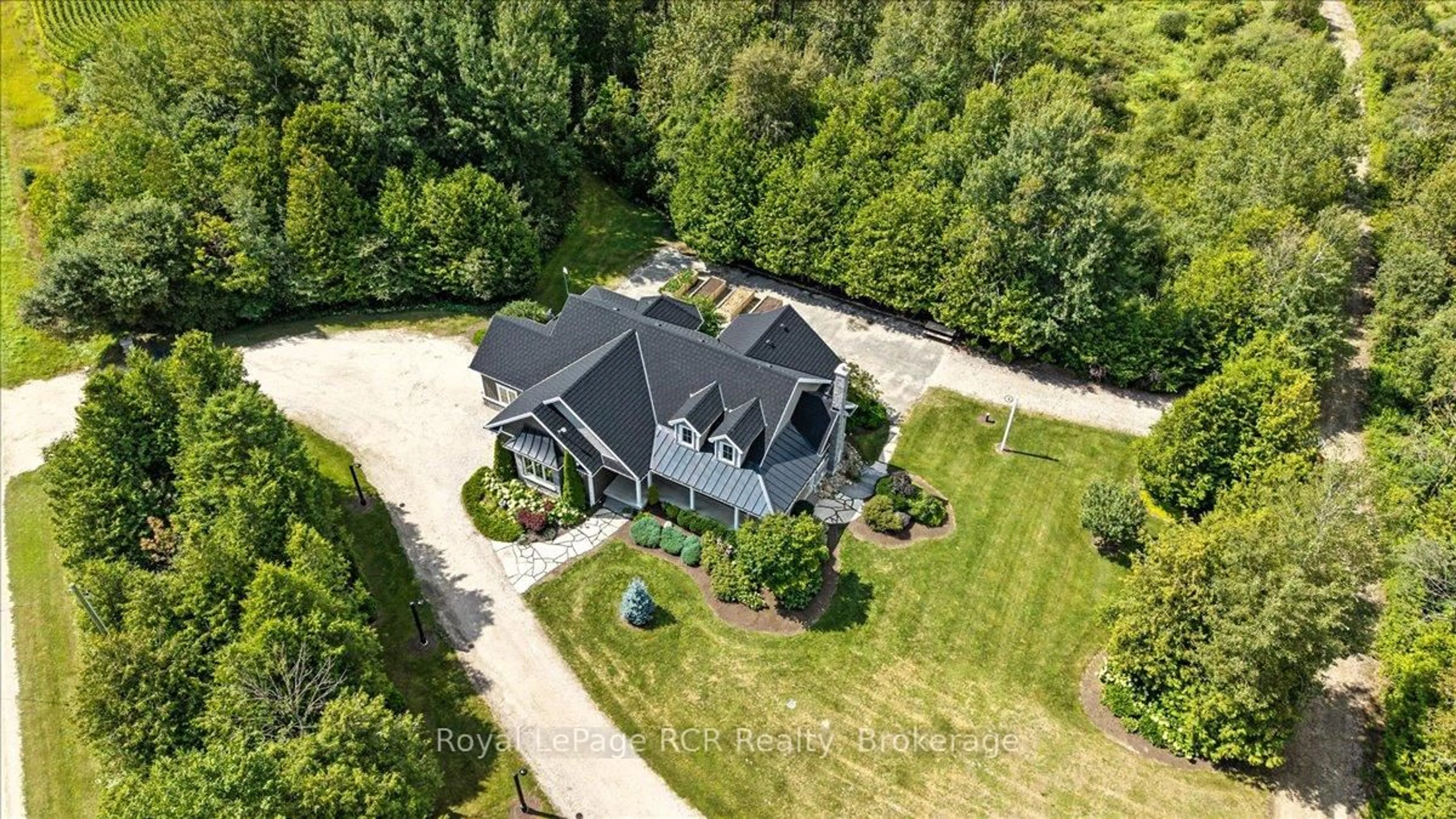 A pic from outside/outdoor area/front of a property/back of a property/a pic from drone, street for 7572 Sideroad 3 E, Wellington North Ontario N0G 2E0