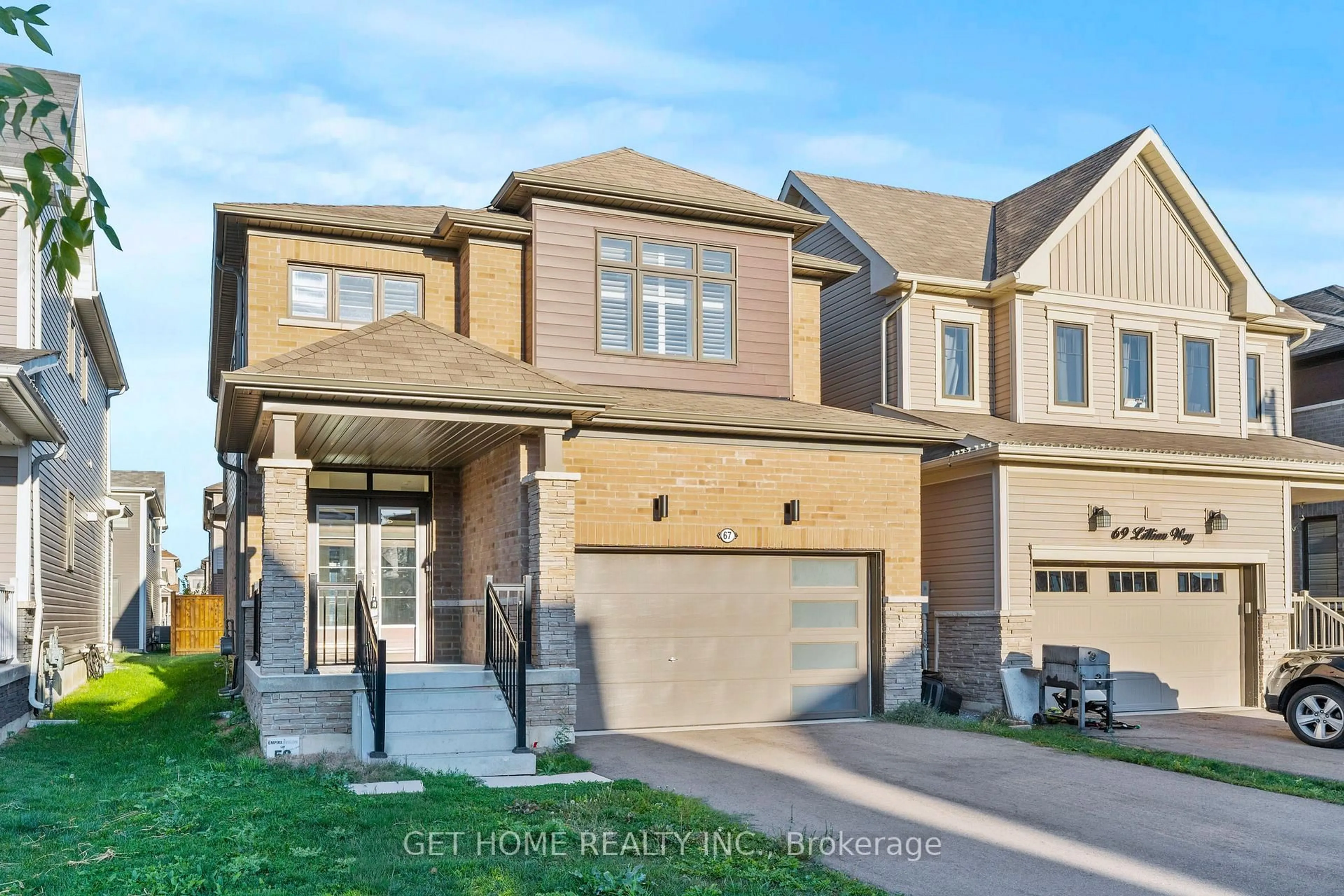 Home with brick exterior material, street for 67 Lillian Way, Haldimand Ontario N3W 2G9