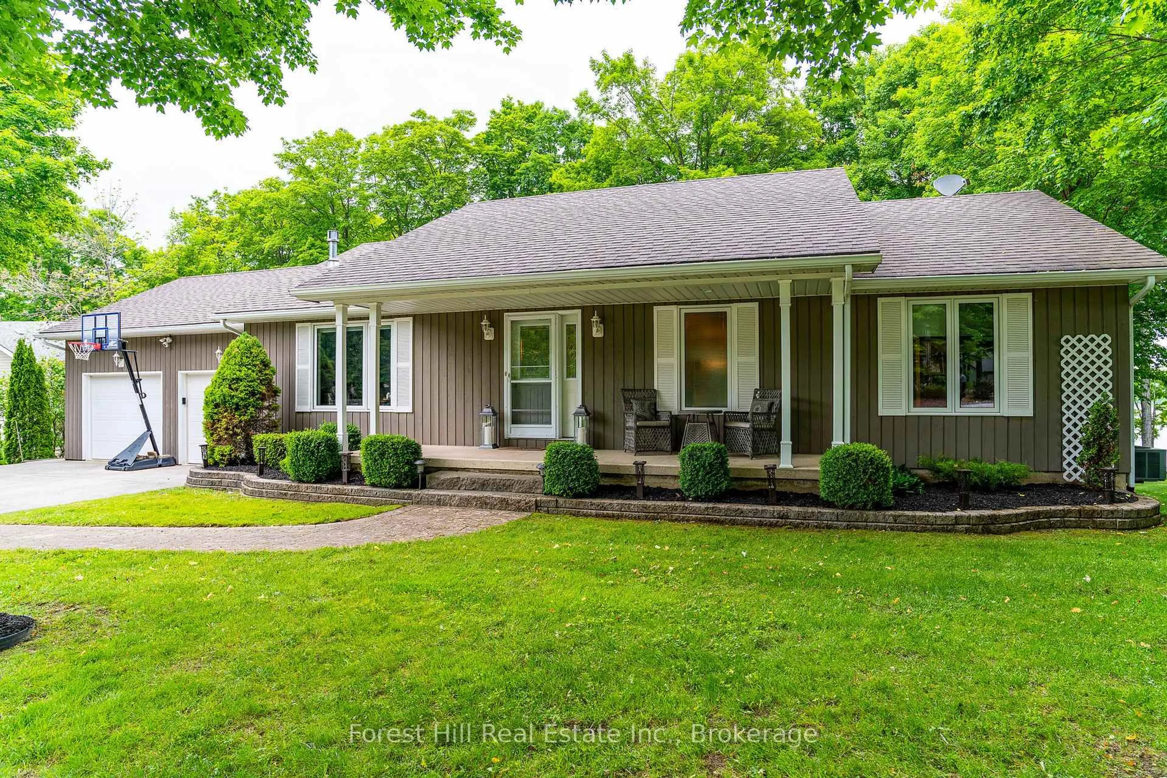 Home with vinyl exterior material, street for 227 Peters Cres, Grey Highlands Ontario N0C 1E0