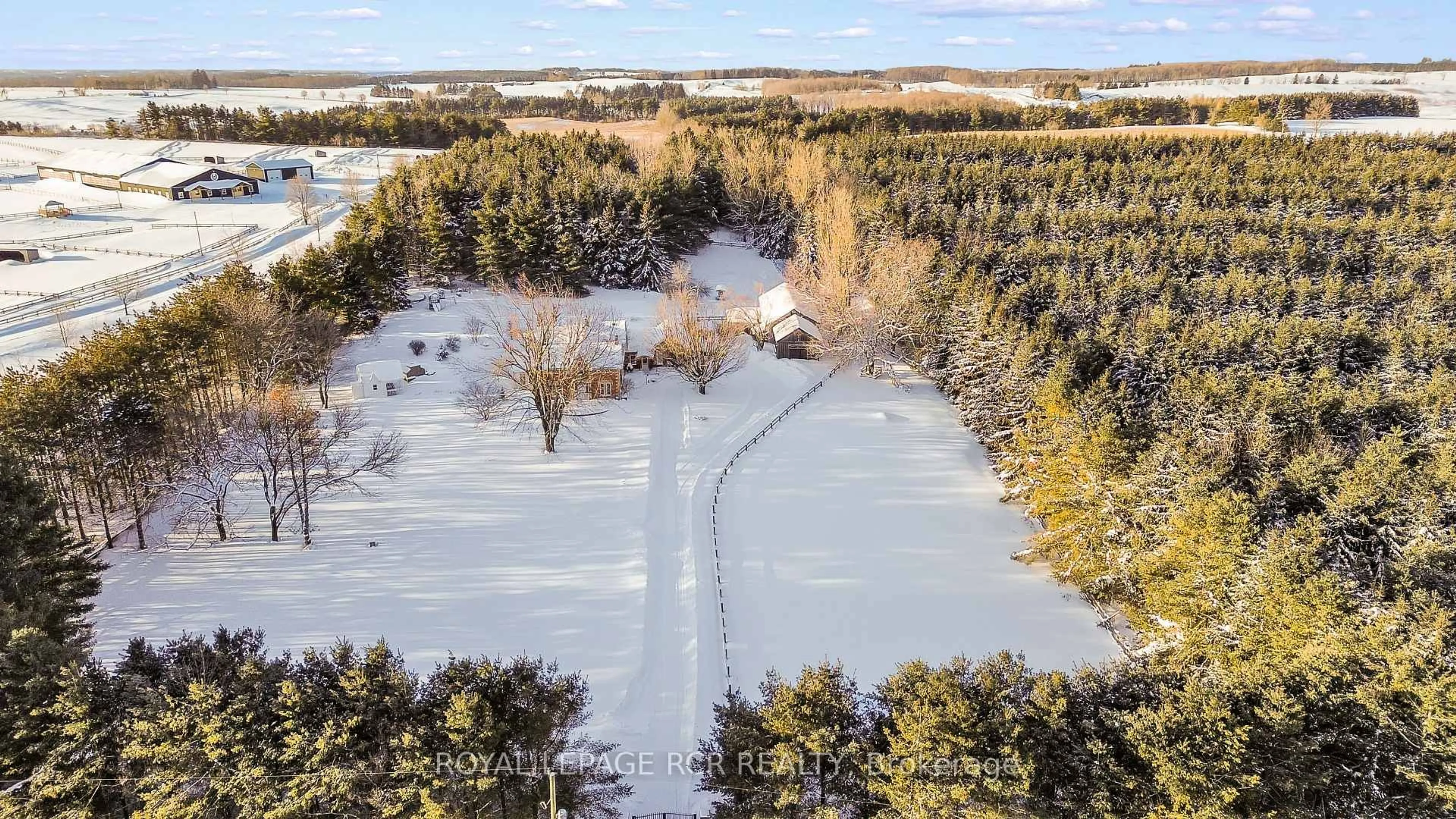A pic from outside/outdoor area/front of a property/back of a property/a pic from drone, water/lake/river/ocean view for 6000 Eighth Line, Erin Ontario N0B 1S0