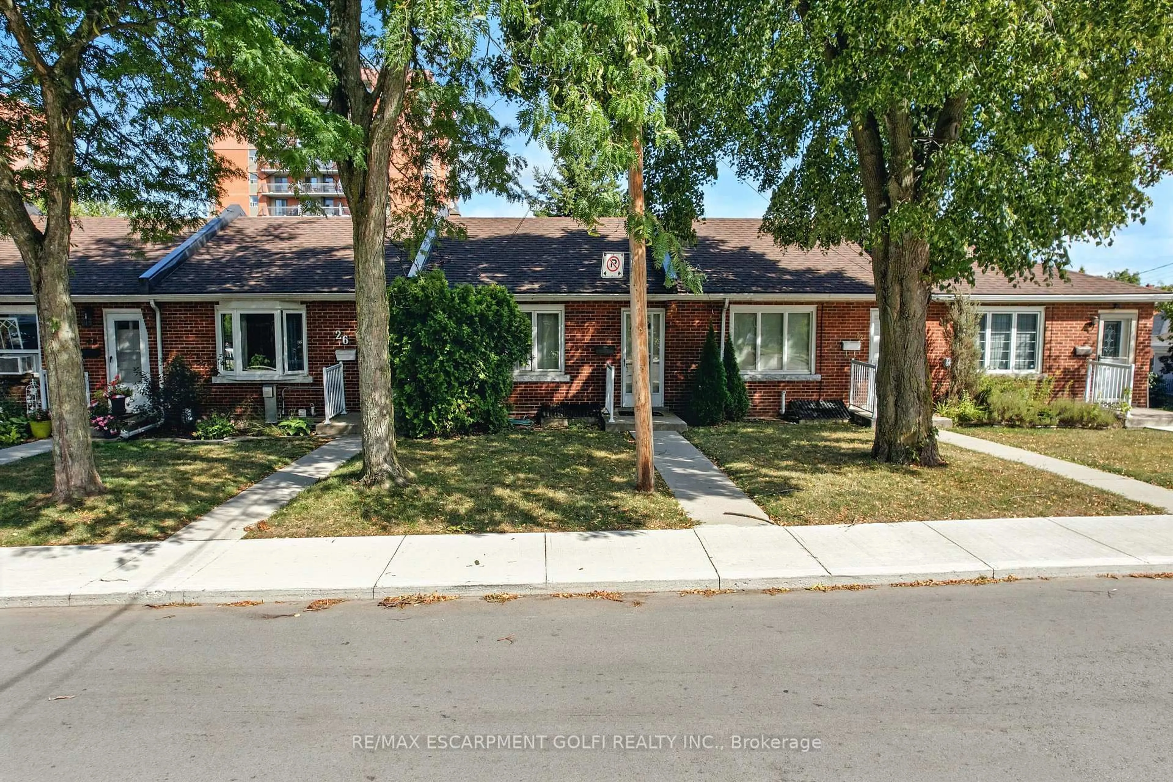 Home with brick exterior material, street for 24 Macklin St, Hamilton Ontario L8S 3S1