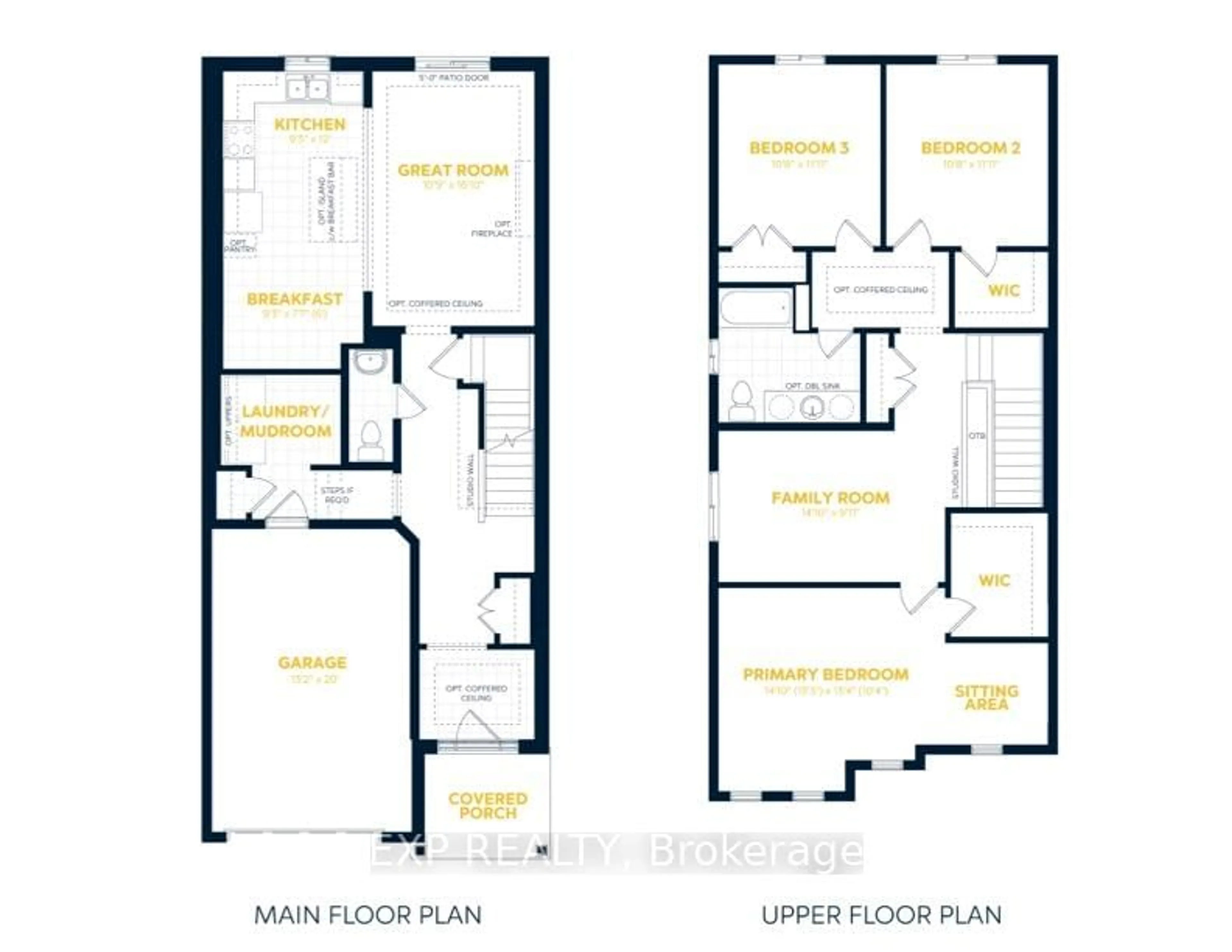Floor plan for 1661 DUNKIRK Ave #Lot #0036, Woodstock Ontario N4T 0L7