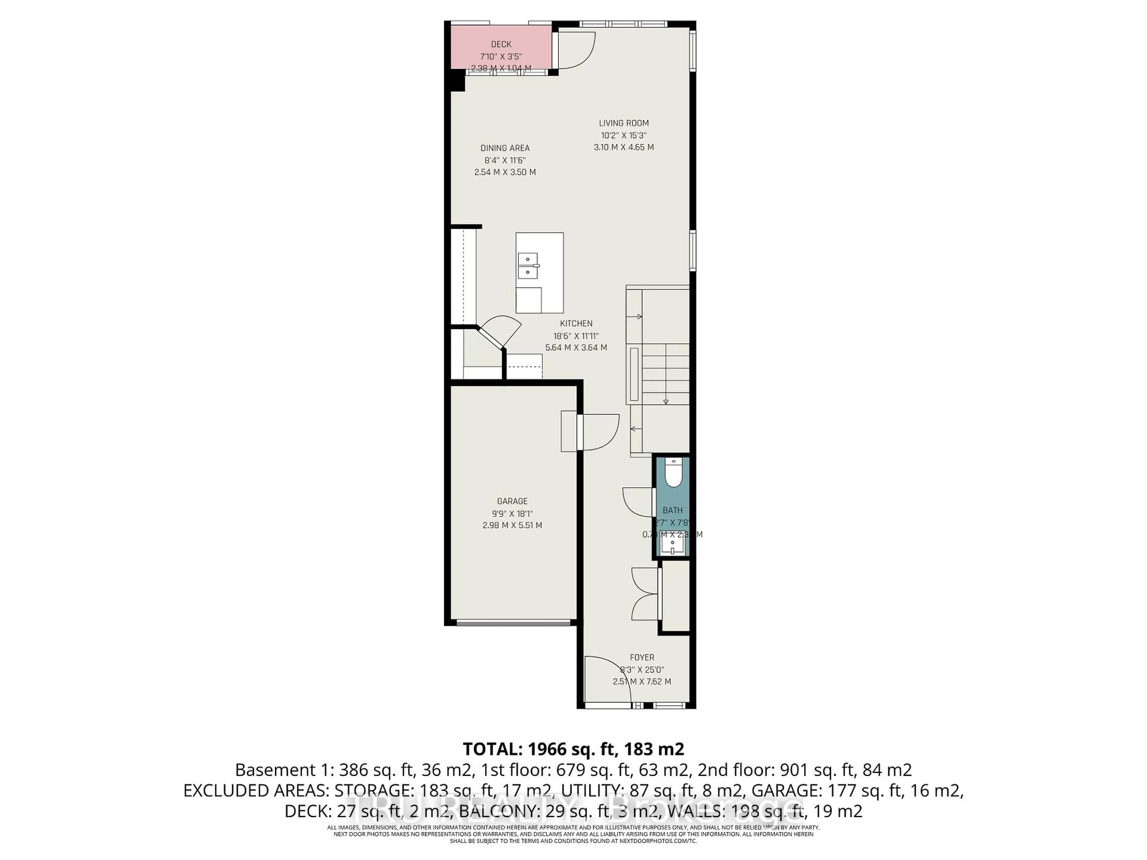 Floor plan for 1154 Cope Dr, Stittsville Ontario K2S 3C3
