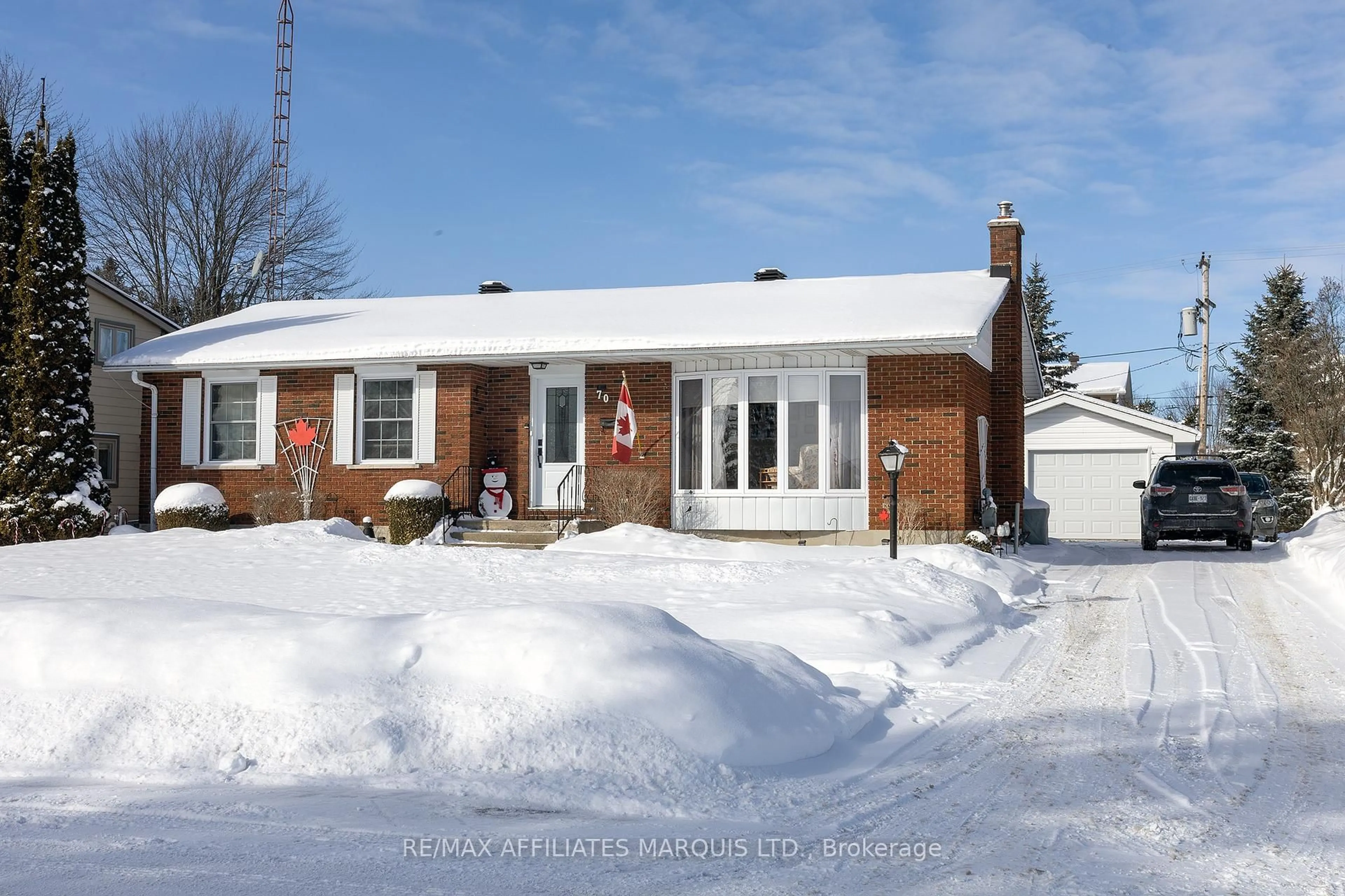 Home with brick exterior material, street for 70 Elizabeth Dr, South Dundas Ontario K0E 1K0