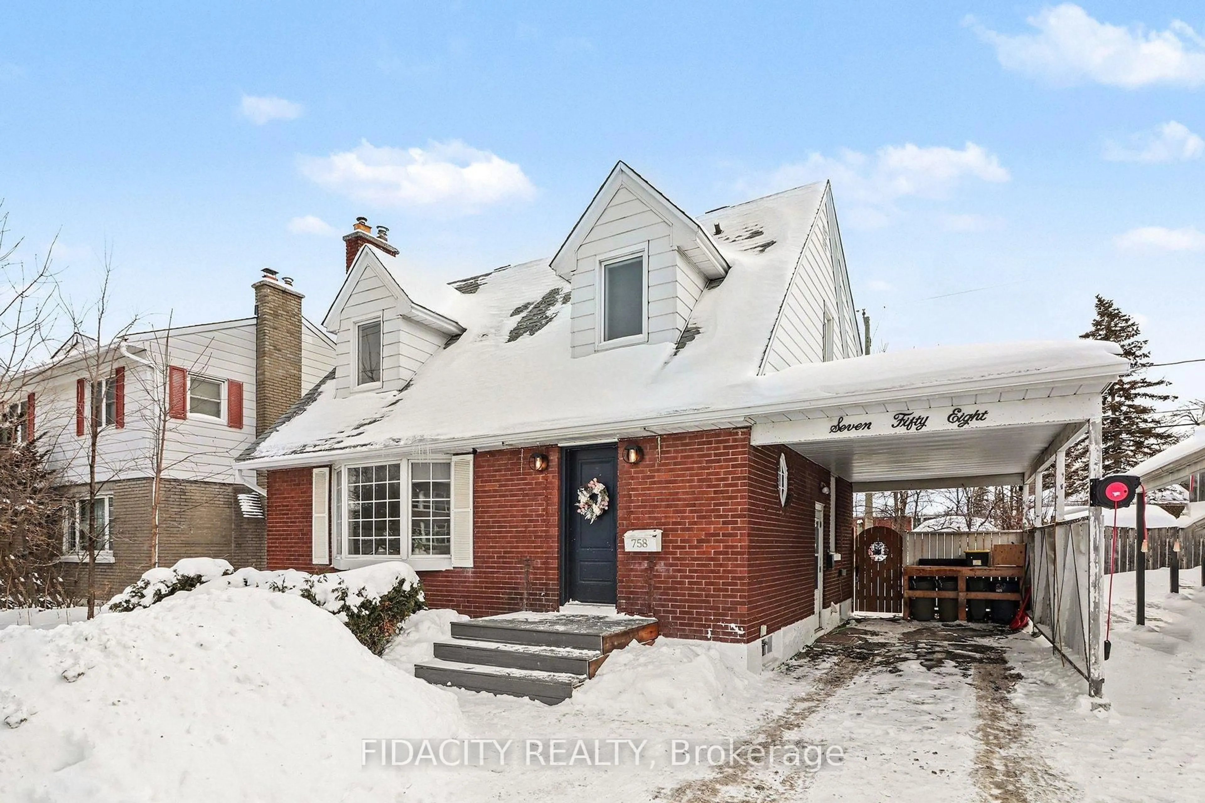 Home with brick exterior material, street for 758 Smyth Rd, Ottawa Ontario K1G 1P1