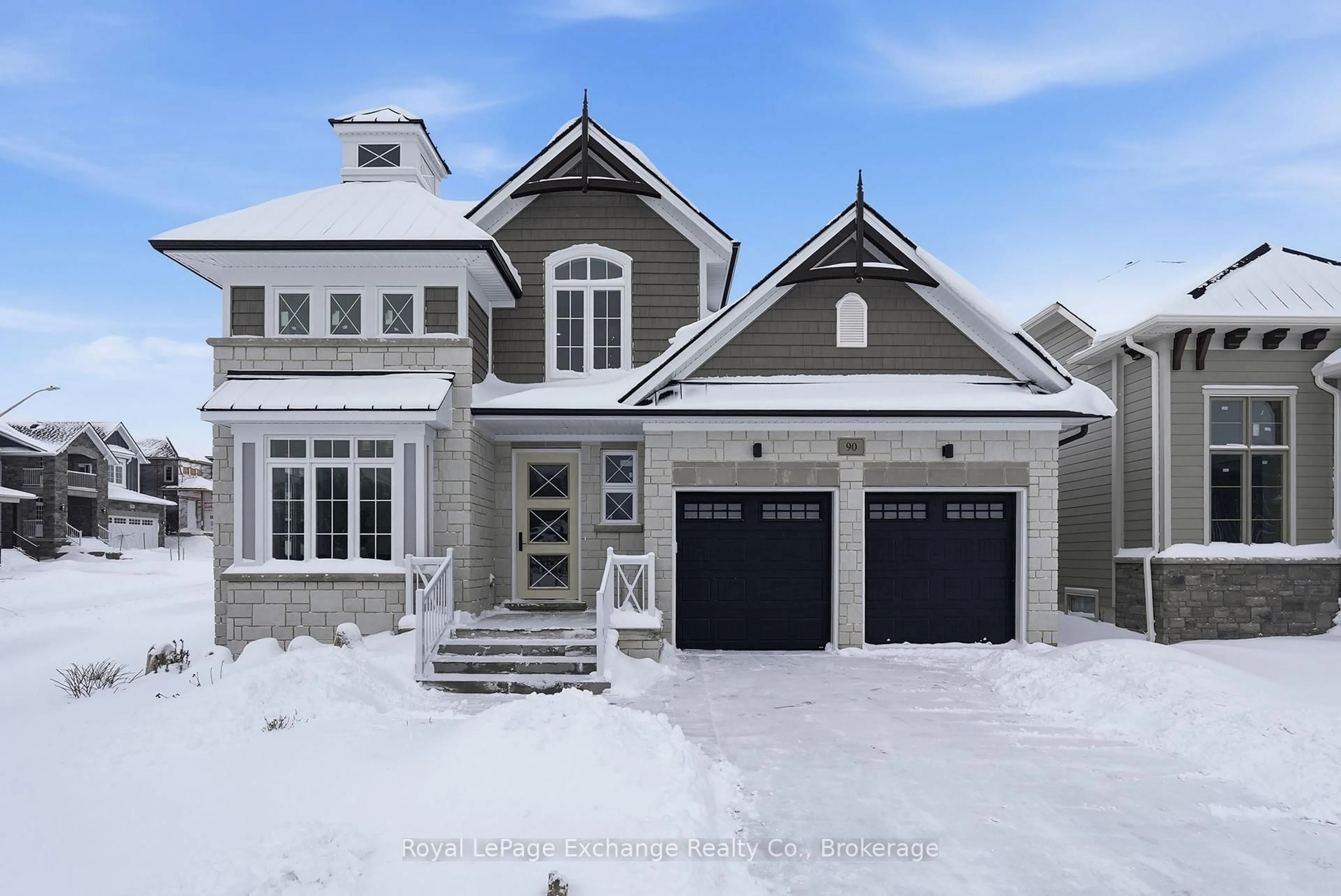 Home with brick exterior material, street for 90 Inverness St, Kincardine Ontario N2Z 2Z4