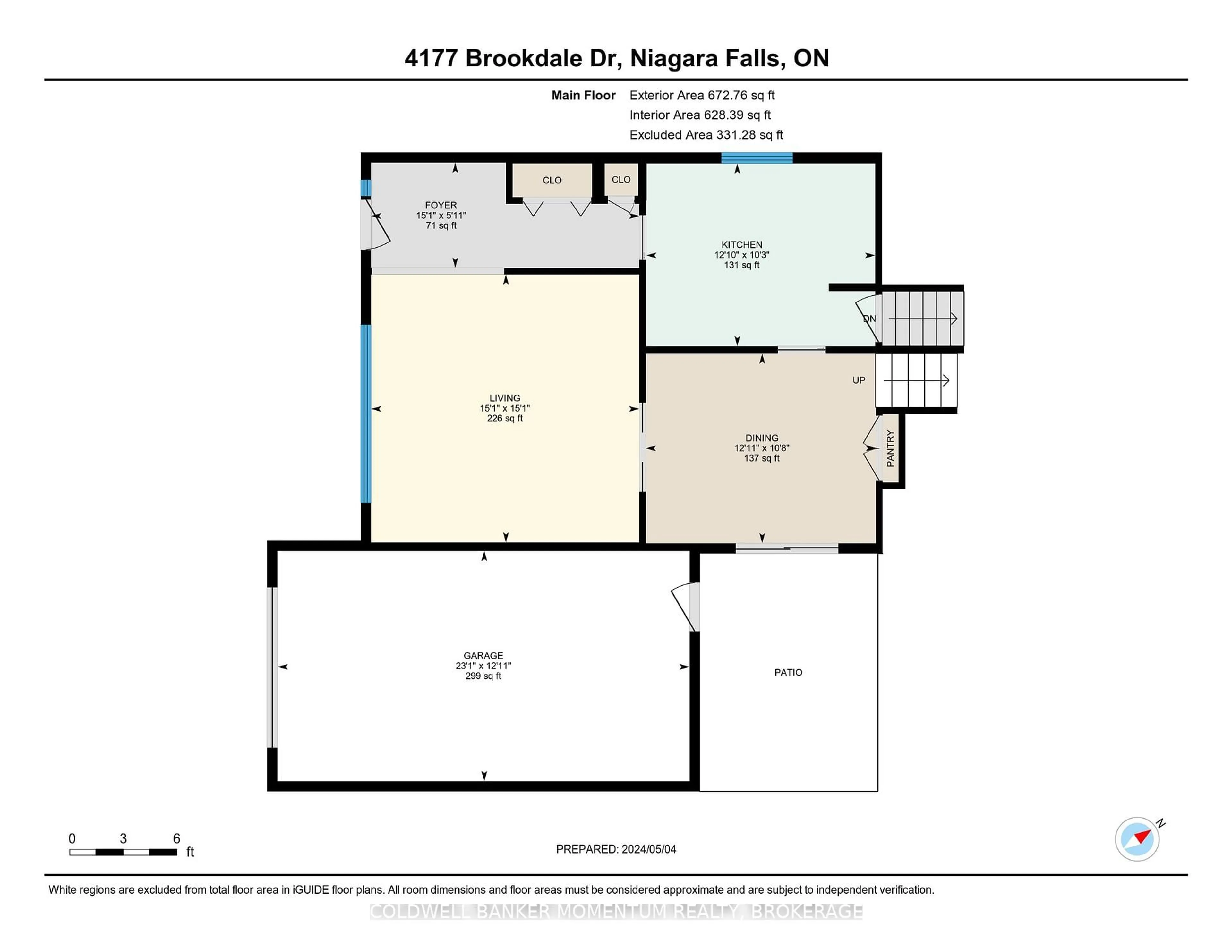Floor plan for 4177 BROOKDALE Dr, Niagara Falls Ontario L2H 2A9