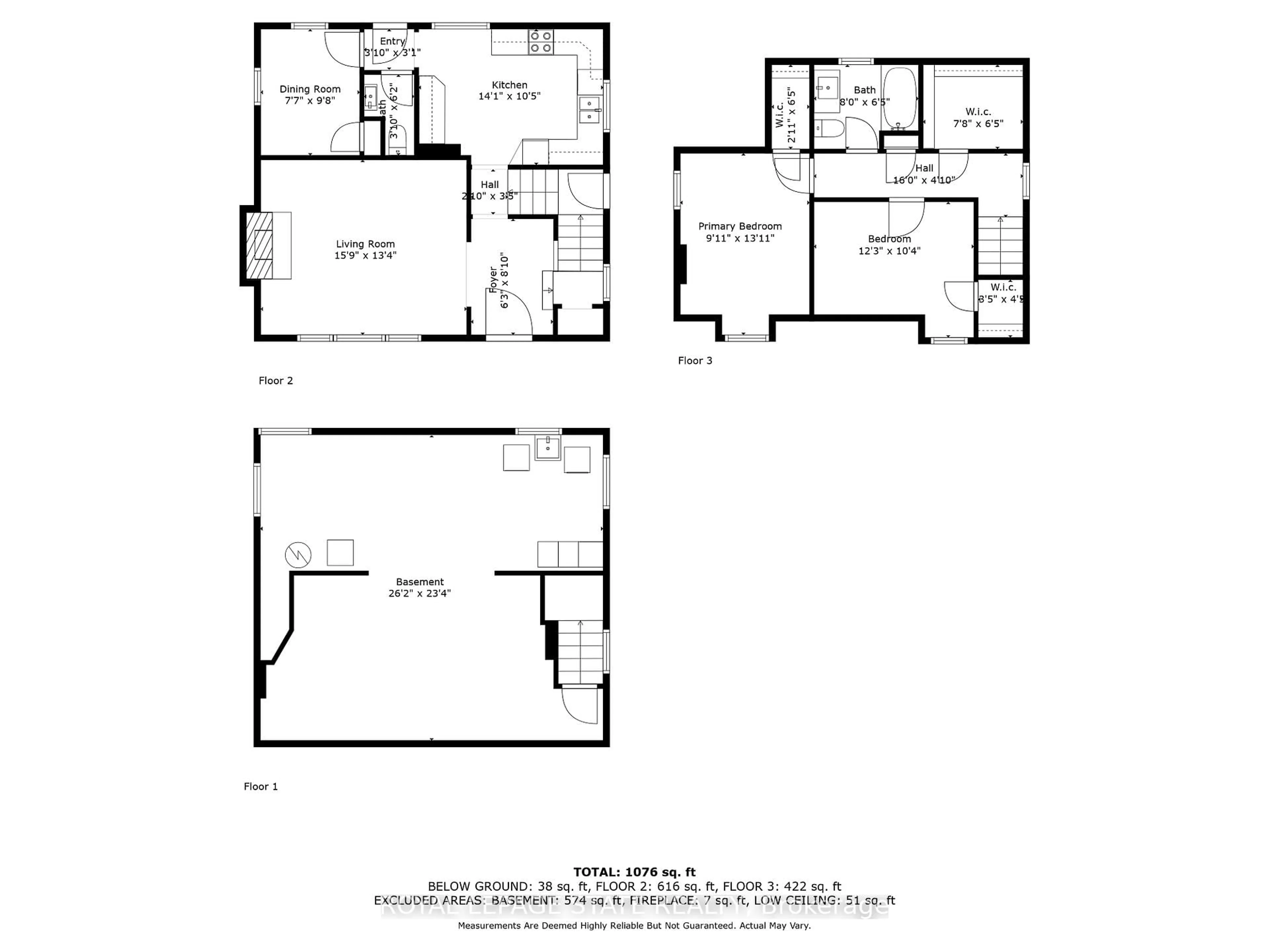 Floor plan for 121 King St, Hamilton Ontario L8G 1L2