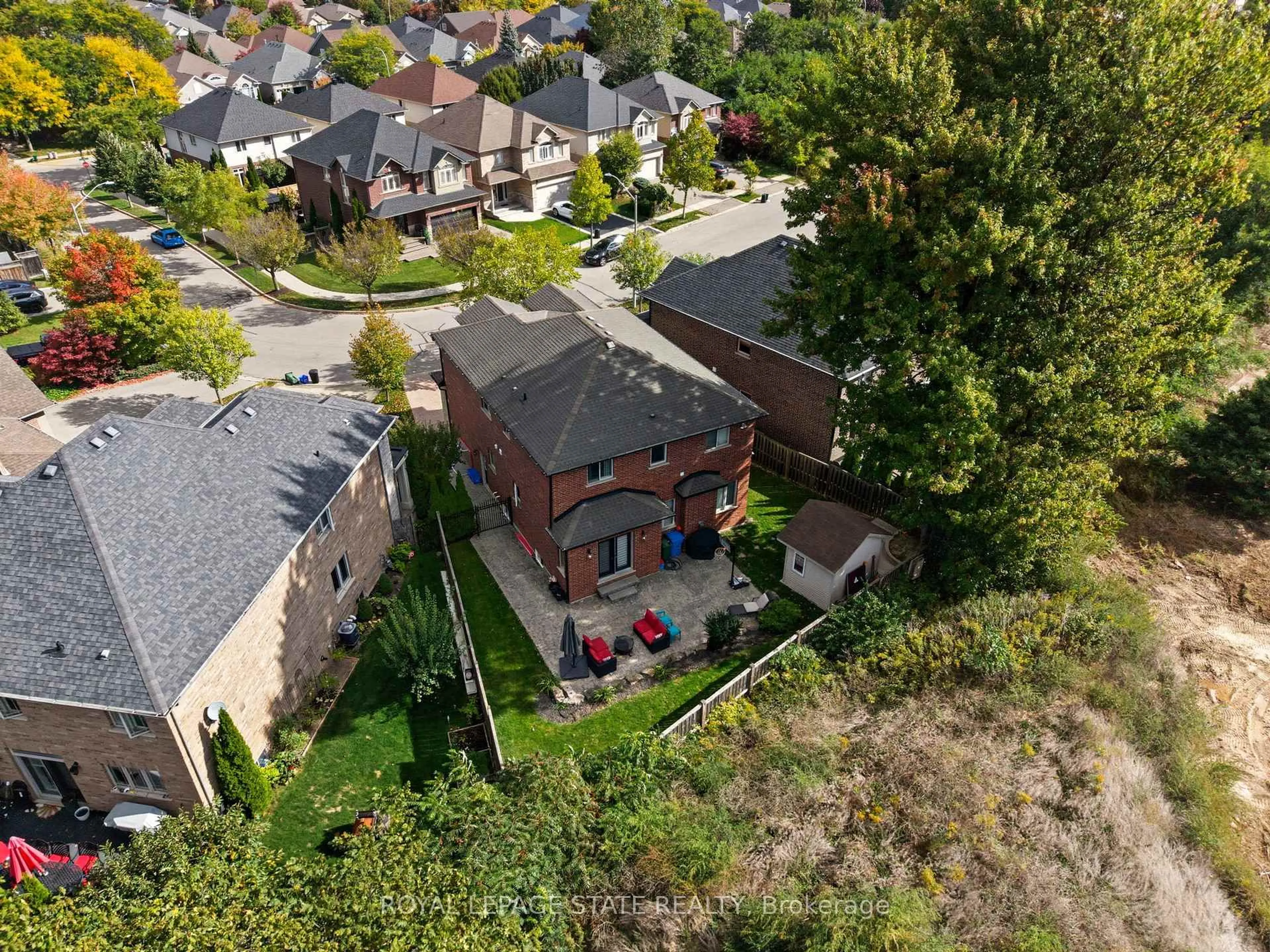 A pic from outside/outdoor area/front of a property/back of a property/a pic from drone, street for 23 kellogg Ave, Hamilton Ontario L0R 1W0