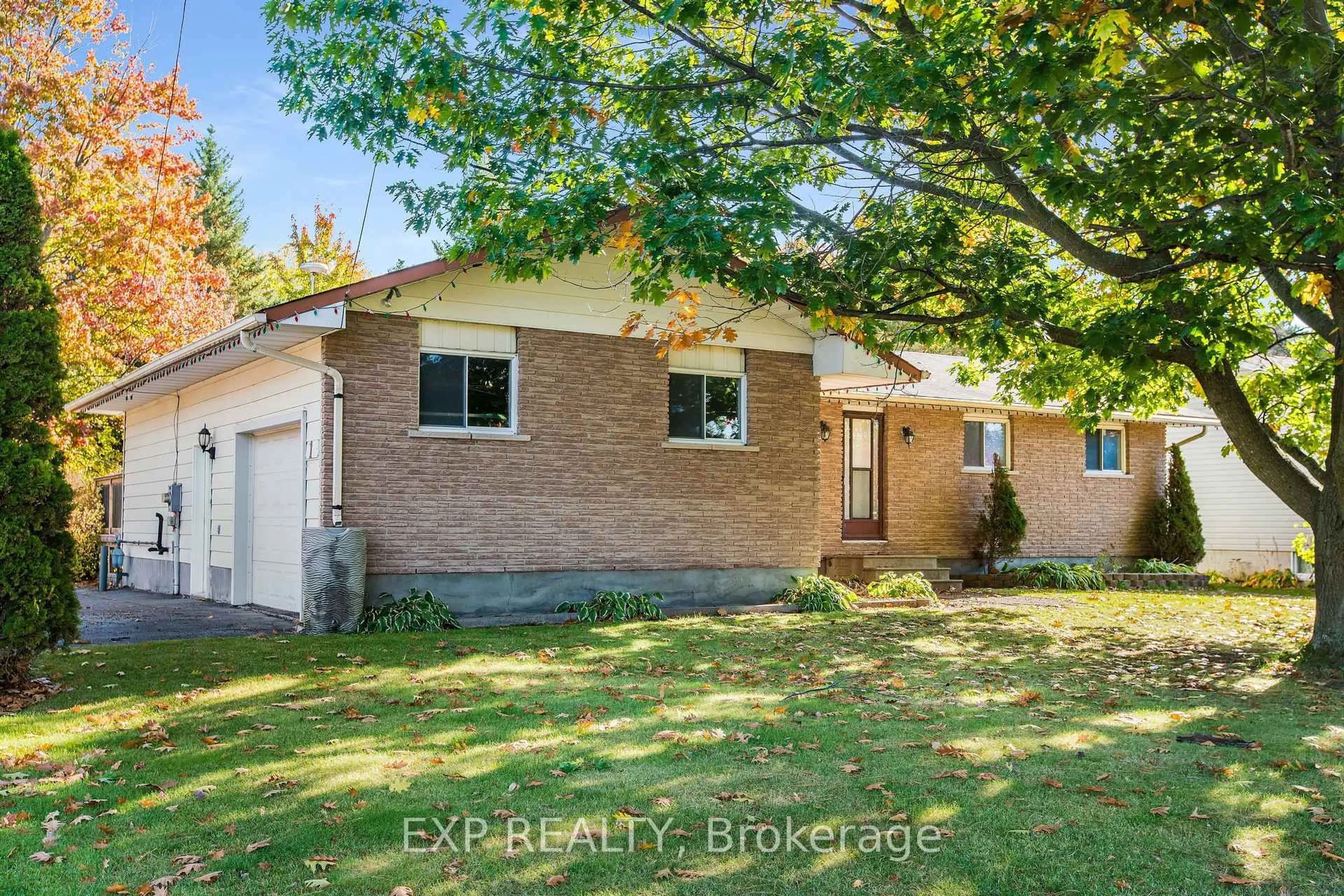 Home with brick exterior material, street for 1 Claude St, The Nation Ontario K0A 2M0