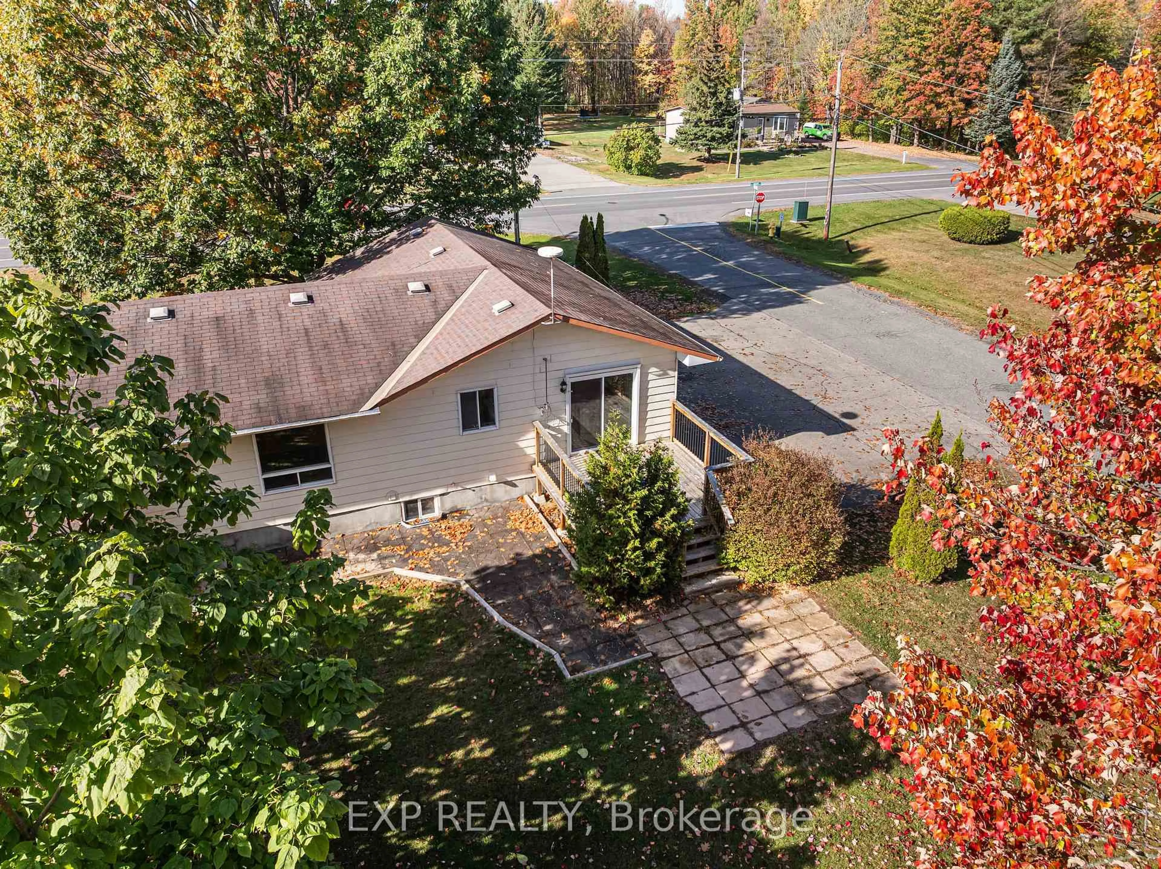 A pic from outside/outdoor area/front of a property/back of a property/a pic from drone, water/lake/river/ocean view for 1 Claude St, The Nation Ontario K0A 2M0